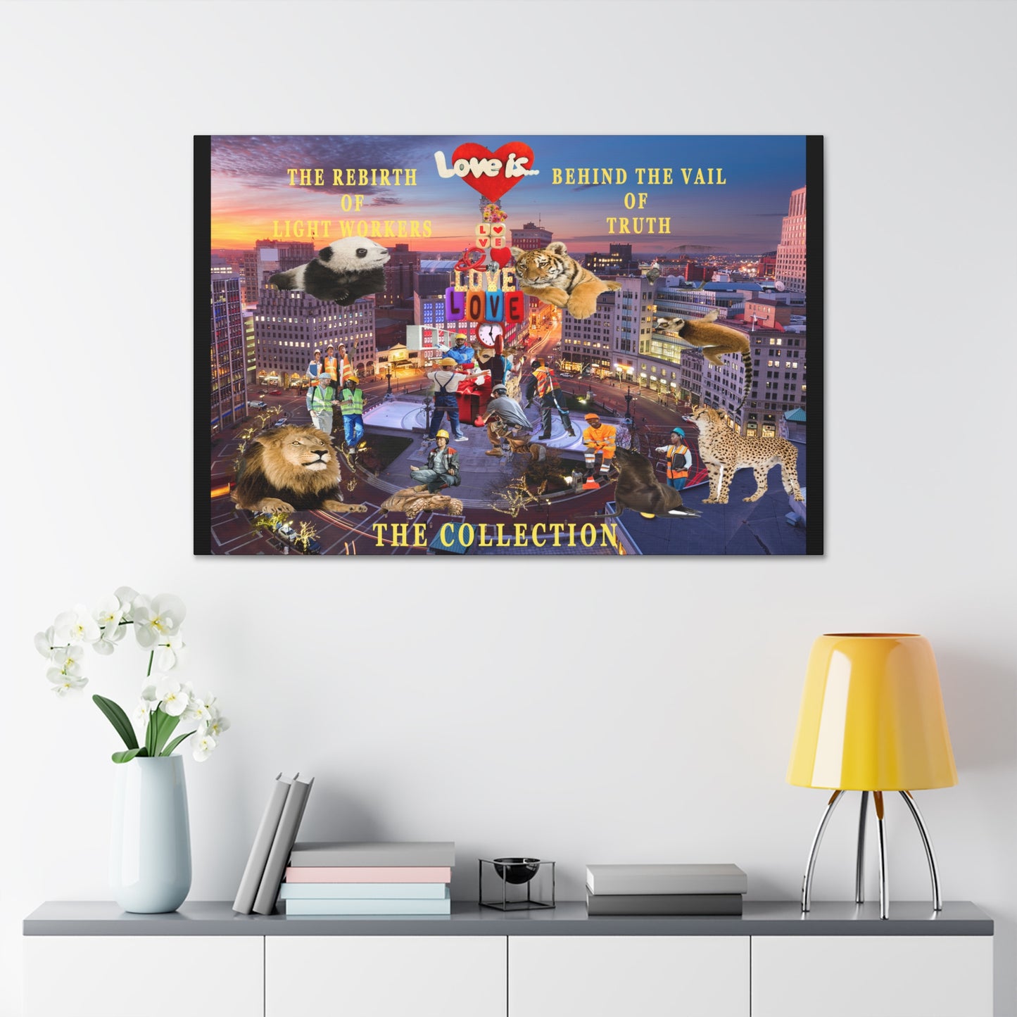 Light Workers Canvas Gallery Wraps