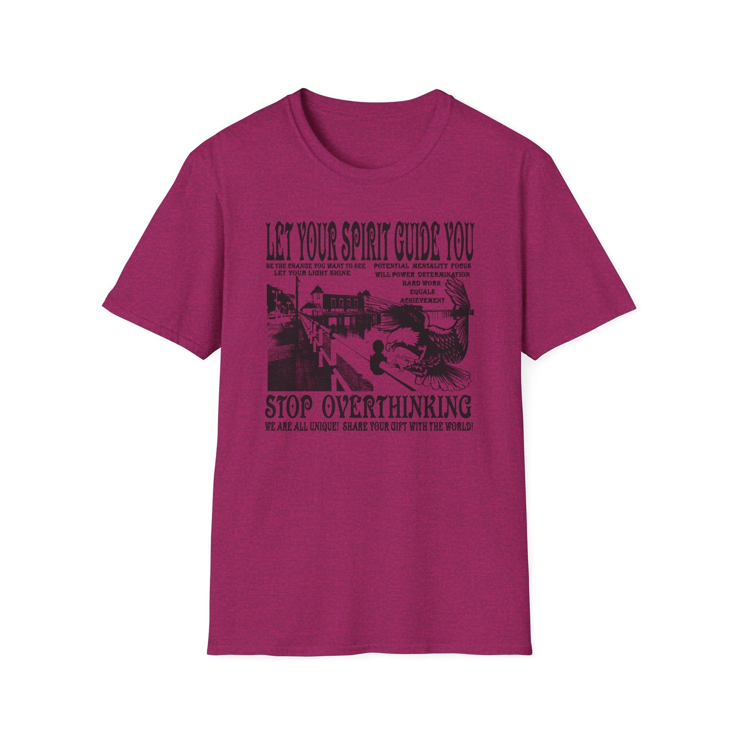 Let Your Spirit Guide You Unisex Softstyle T-Shirt