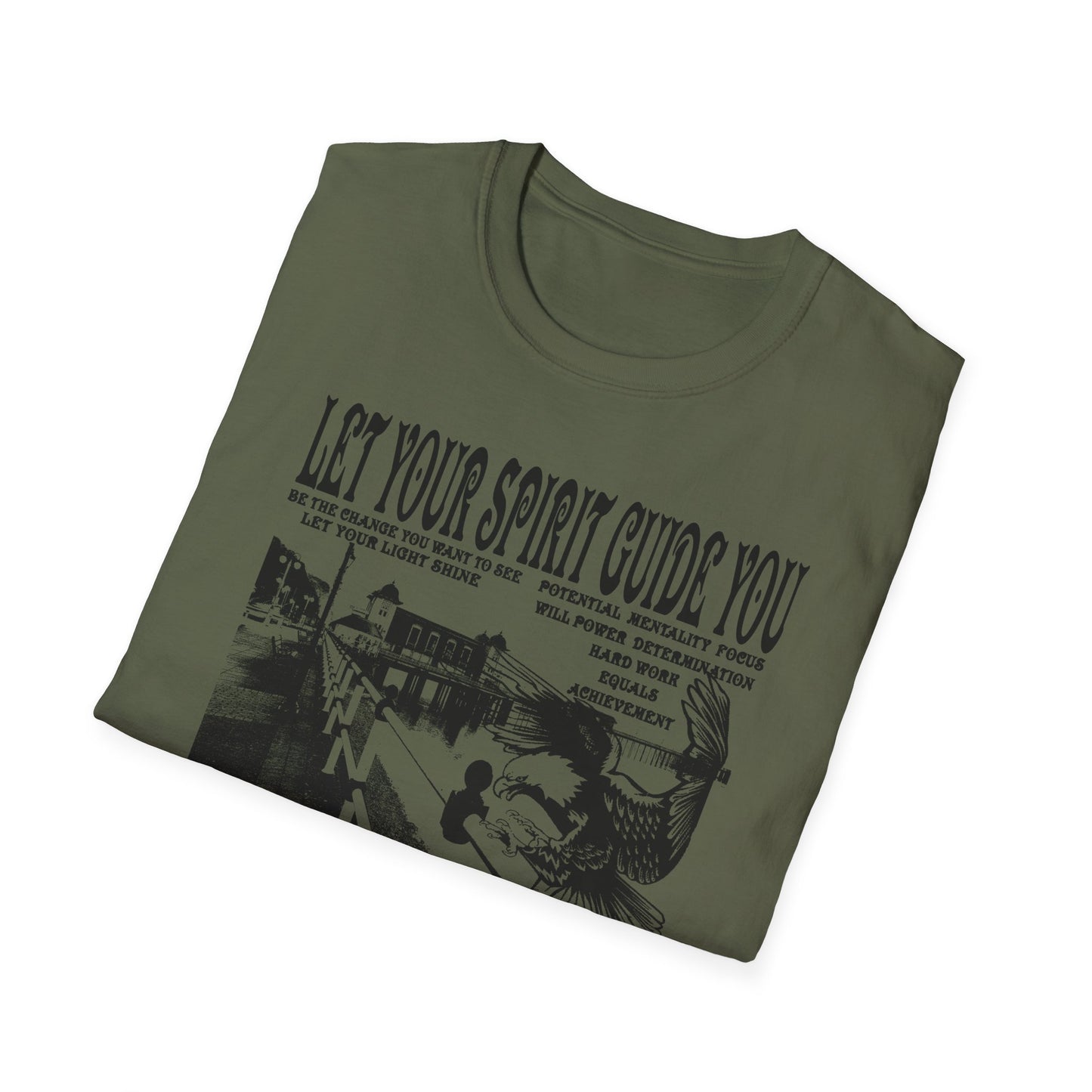 Let Your Spirit Guide You Unisex Softstyle T-Shirt