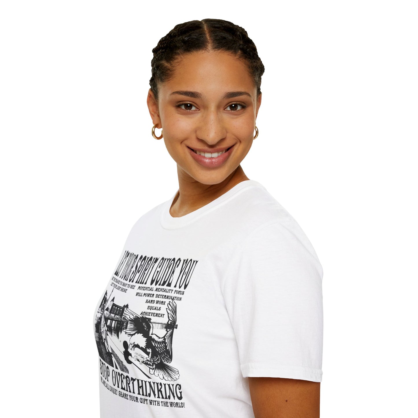 Let Your Spirit Guide You Unisex Softstyle T-Shirt
