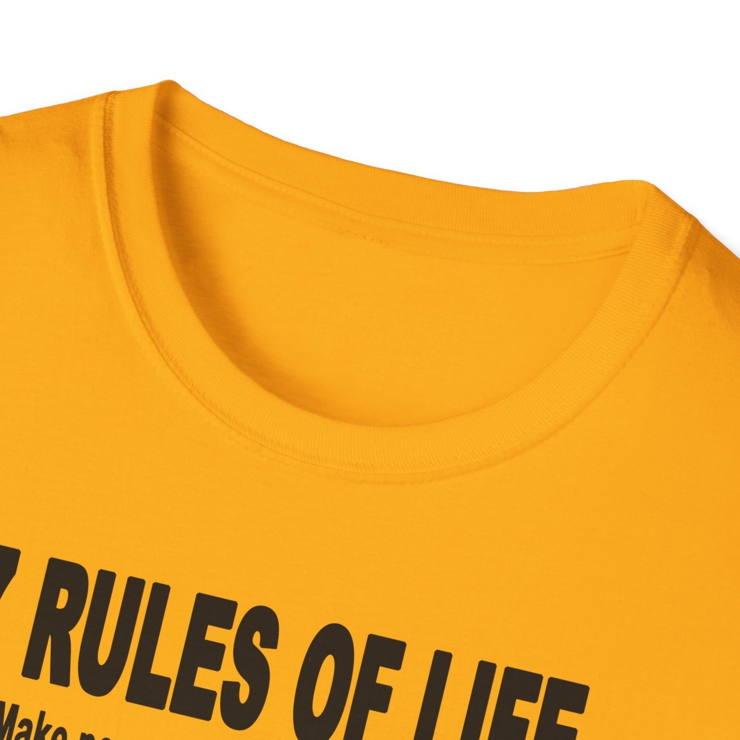 7 Rules of Life Unisex Softstyle T-Shirt