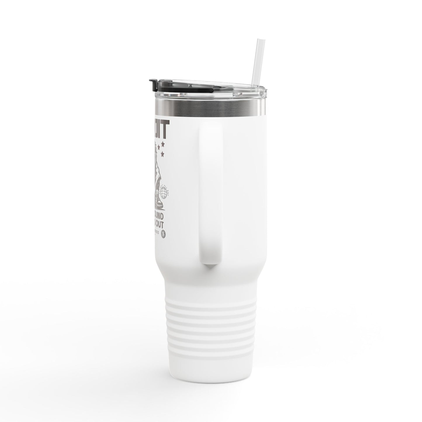 F*ck Around and Find Out Travel Mug, 40oz - Perfect for Coffee Lovers, Travel, Gifts for Him or Her, Road Trips, Personalized Drinkware