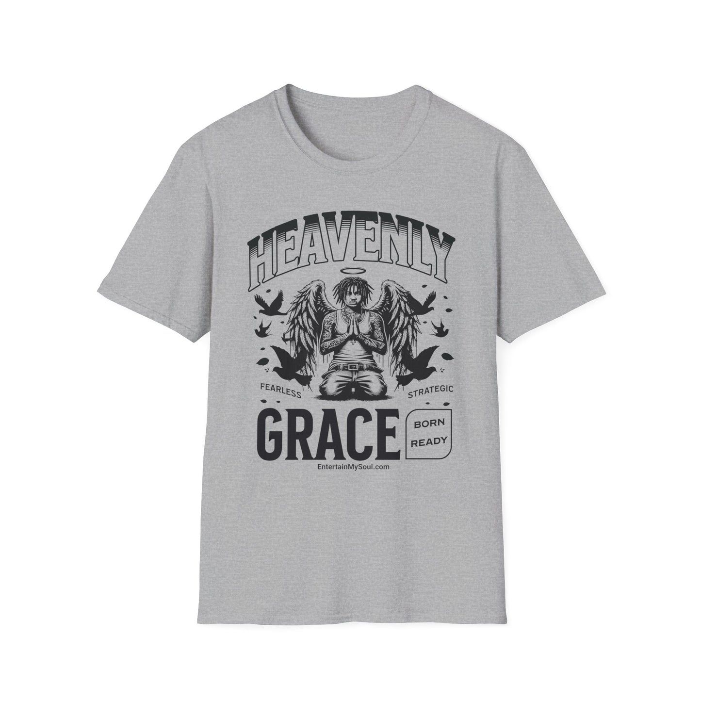 Heavenly Grace Unisex Softstyle T-Shirt | Fearless & Ready Design