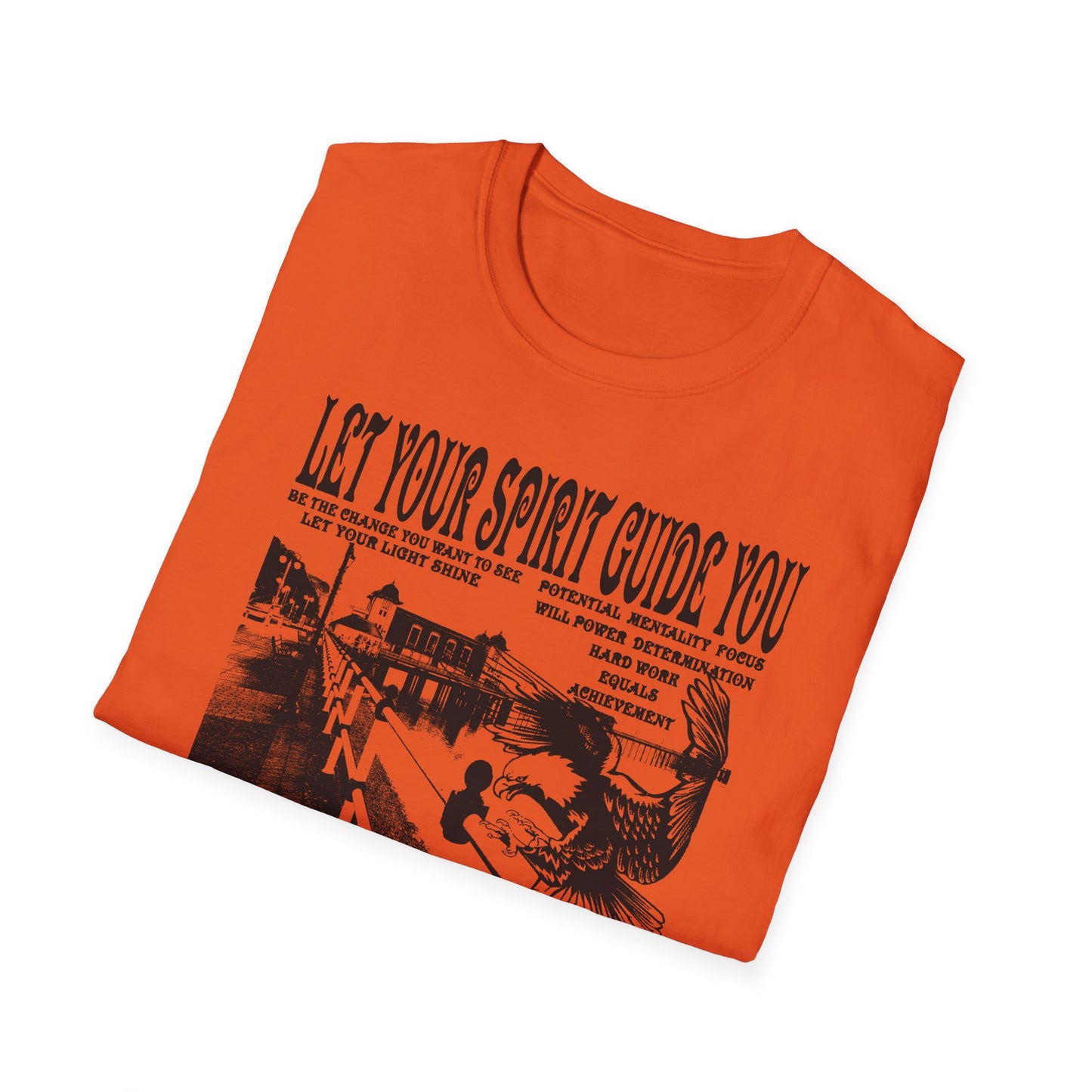Let Your Spirit Guide You Unisex Softstyle T-Shirt