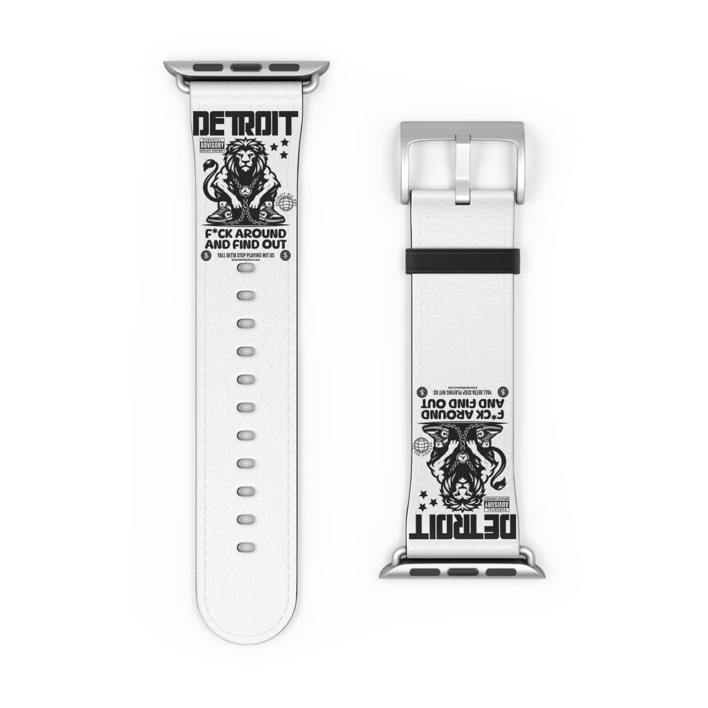 F*ck Around and Find Out Watch Band - Custom Sports Band, Gift for Him, Stylish Accessory, Fitness Tracker Band, Unique Watch Strap