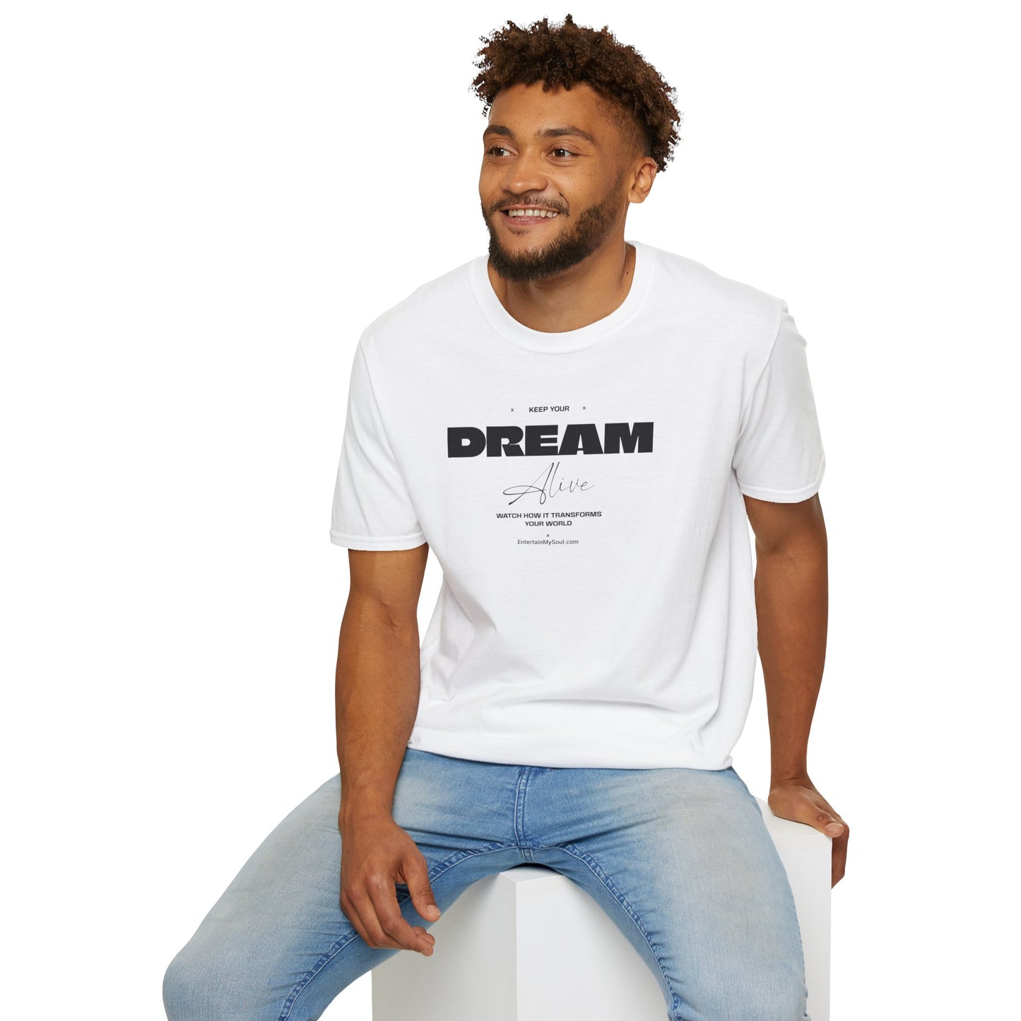 Keep Your Dream Alive T-Shirt, Motivational Tee, Dreamer Shirt, Gift for Dream Chasers, Perfect for Casual Wear, Fitness Enthusiast