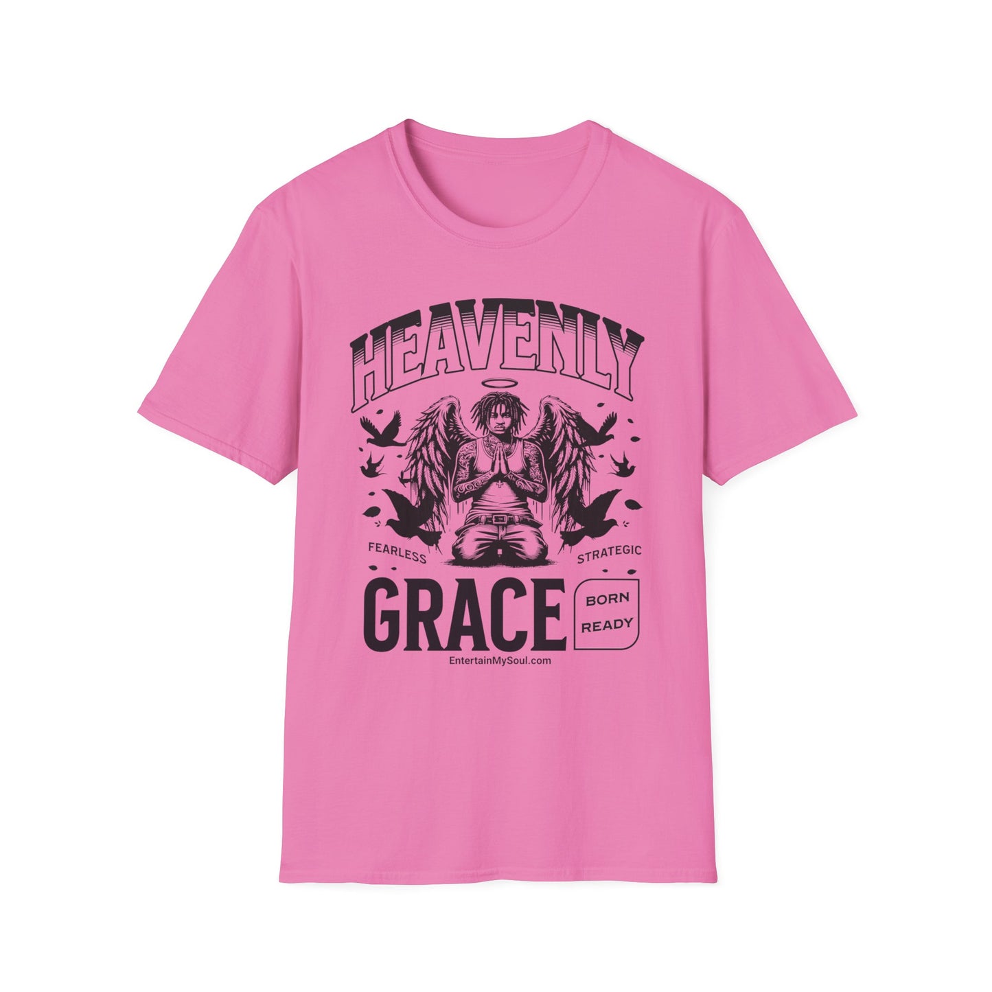 Heavenly Grace Unisex Softstyle T-Shirt | Fearless & Ready Design