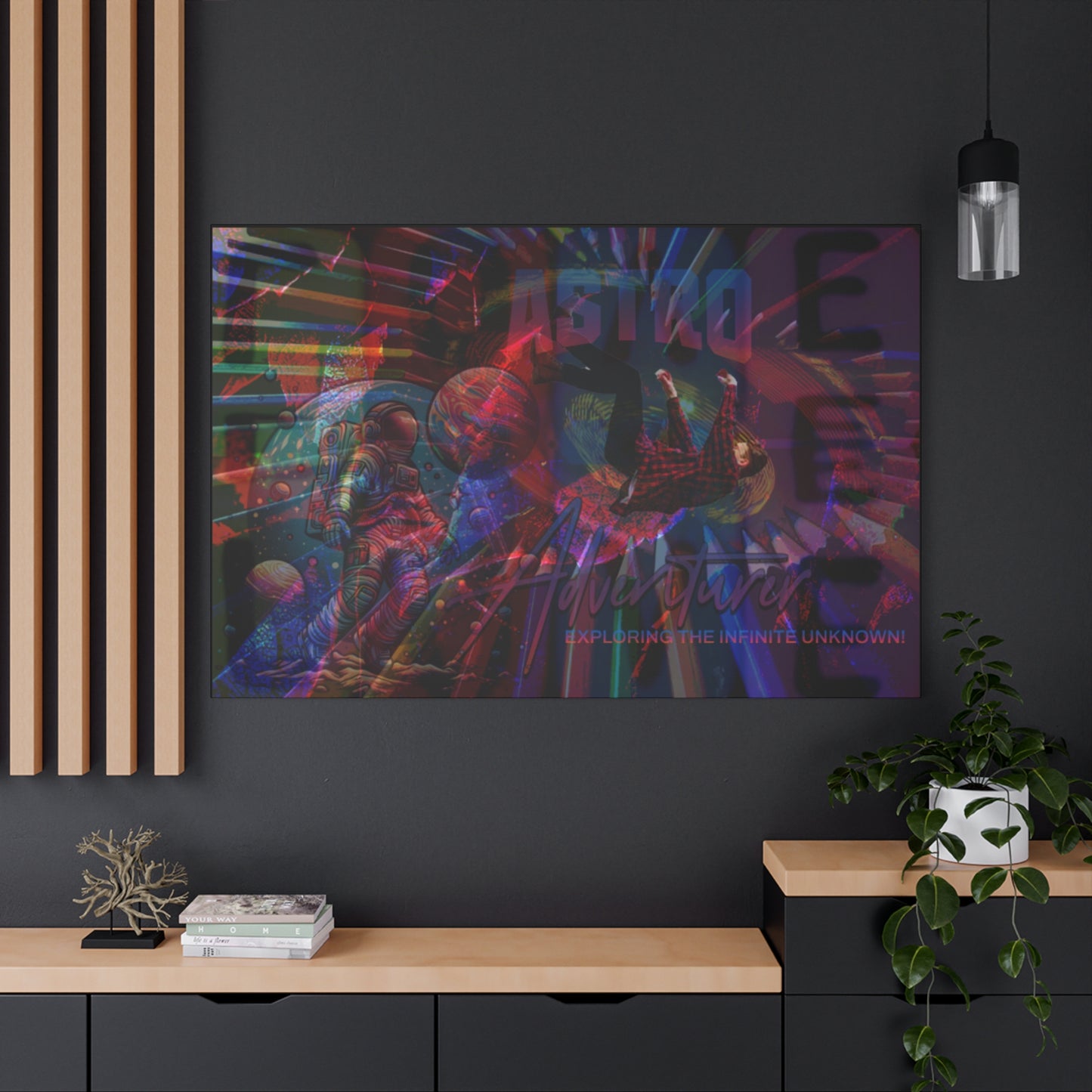 To Fall in Love with Life Matte Canvas Wall Art