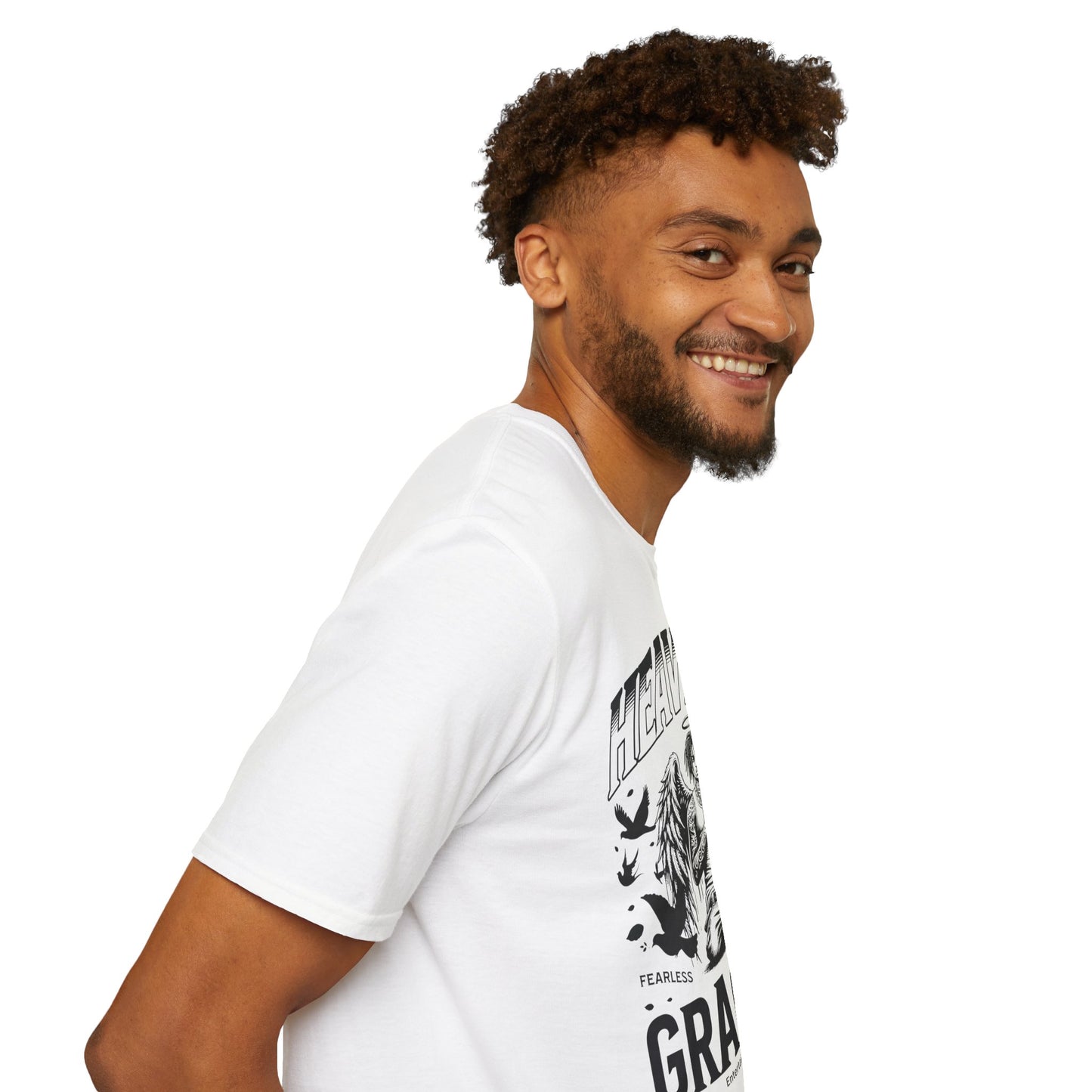 Heavenly Grace Unisex Softstyle T-Shirt | Fearless & Ready Design
