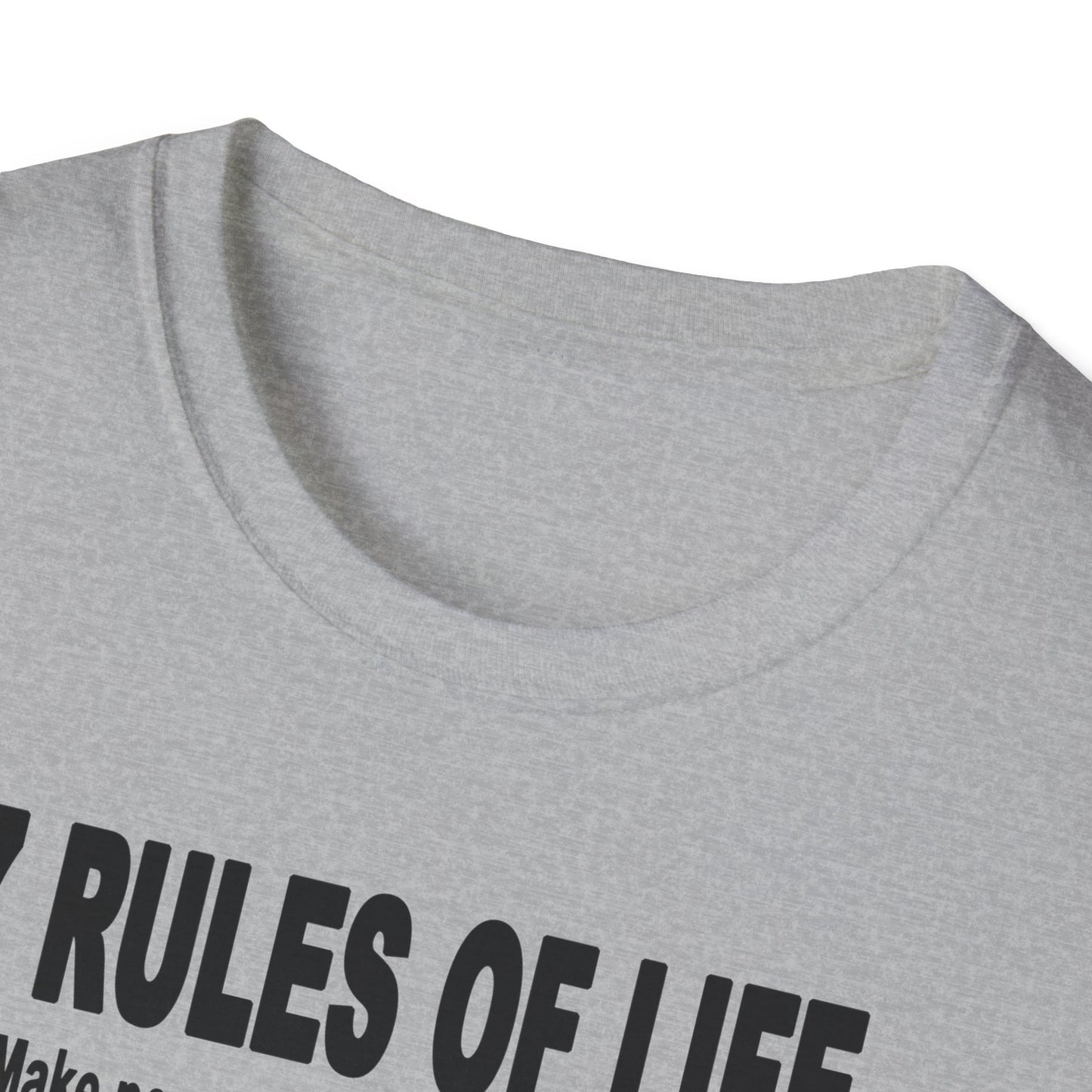 7 Rules of Life Unisex Softstyle T-Shirt