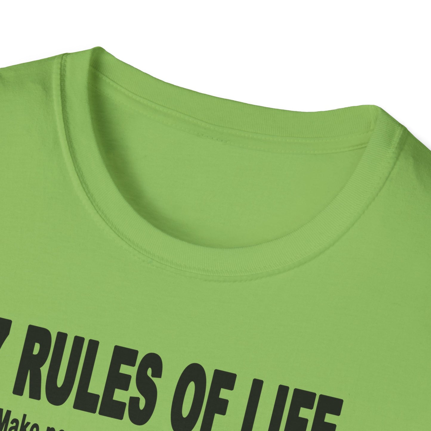 7 Rules of Life Unisex Softstyle T-Shirt