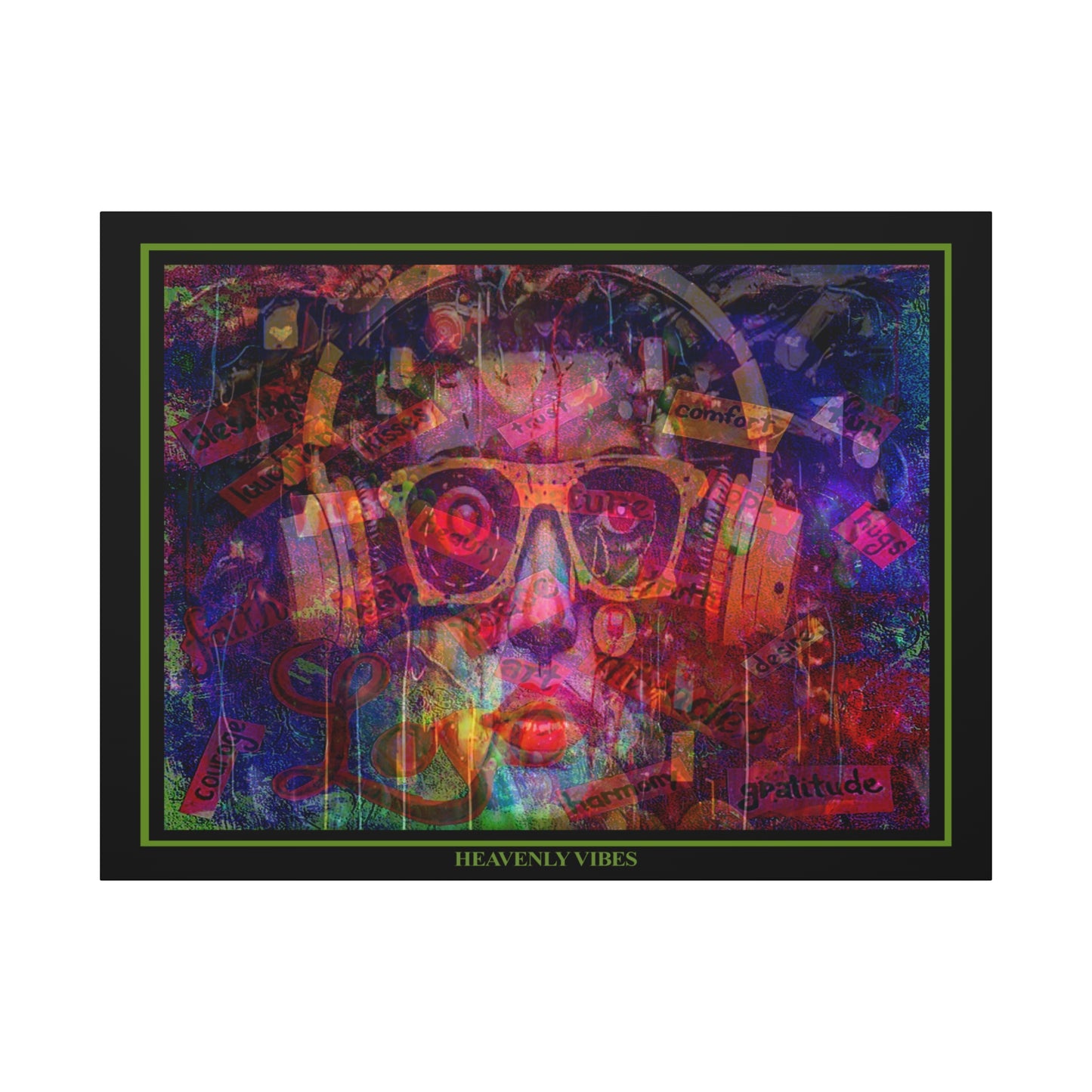 Heavenly Vibes Matte Canvas, Stretched, 1.25"