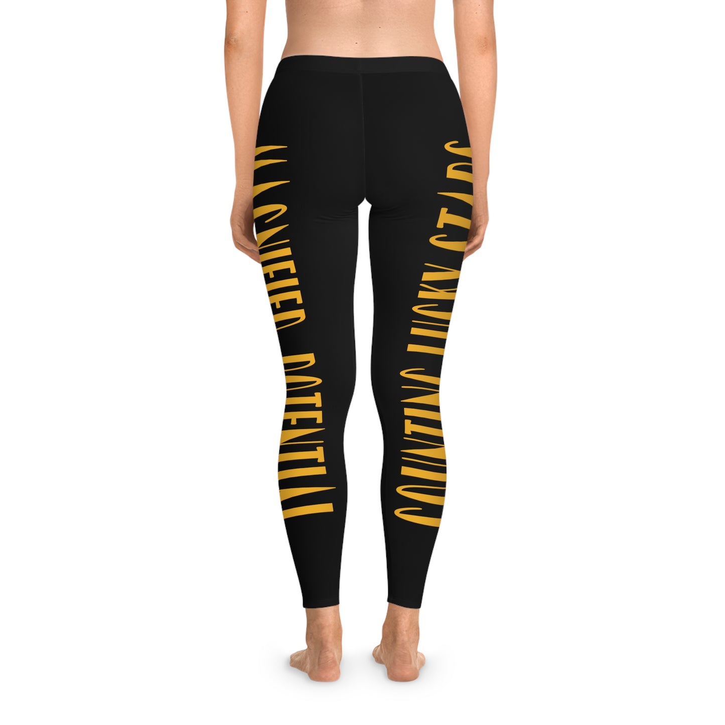 Magnified Potential Stretchy Leggings (AOP)