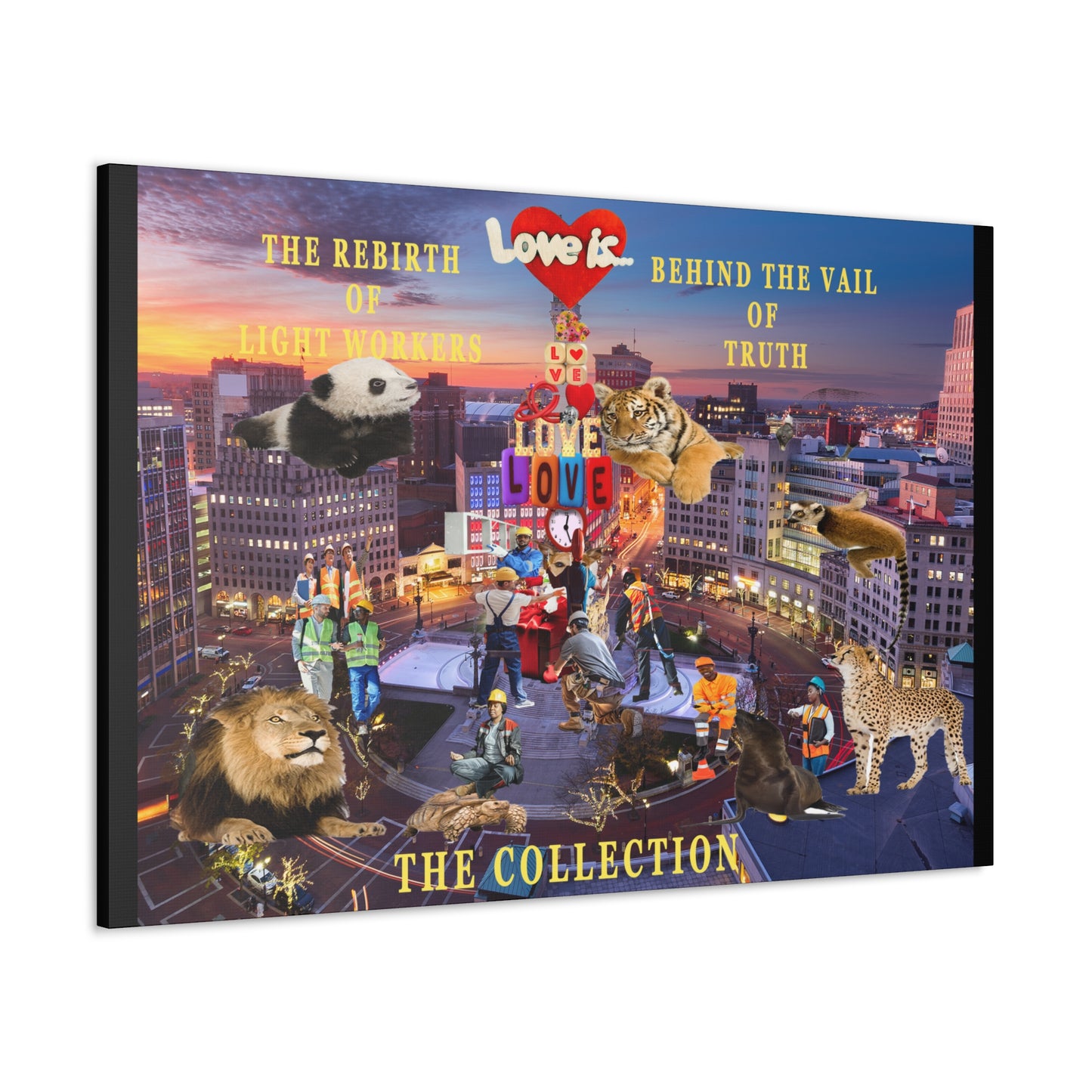 Light Workers Canvas Gallery Wraps