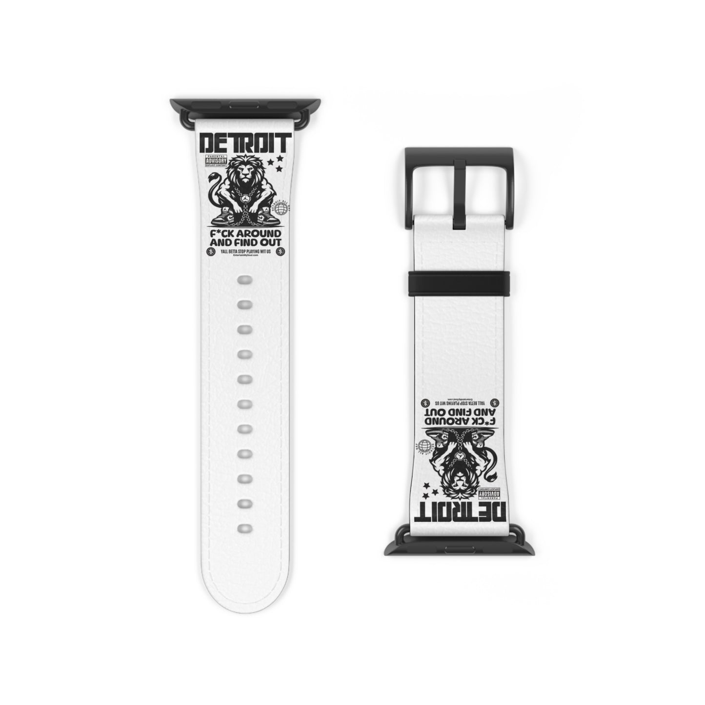 F*ck Around and Find Out Watch Band - Custom Sports Band, Gift for Him, Stylish Accessory, Fitness Tracker Band, Unique Watch Strap