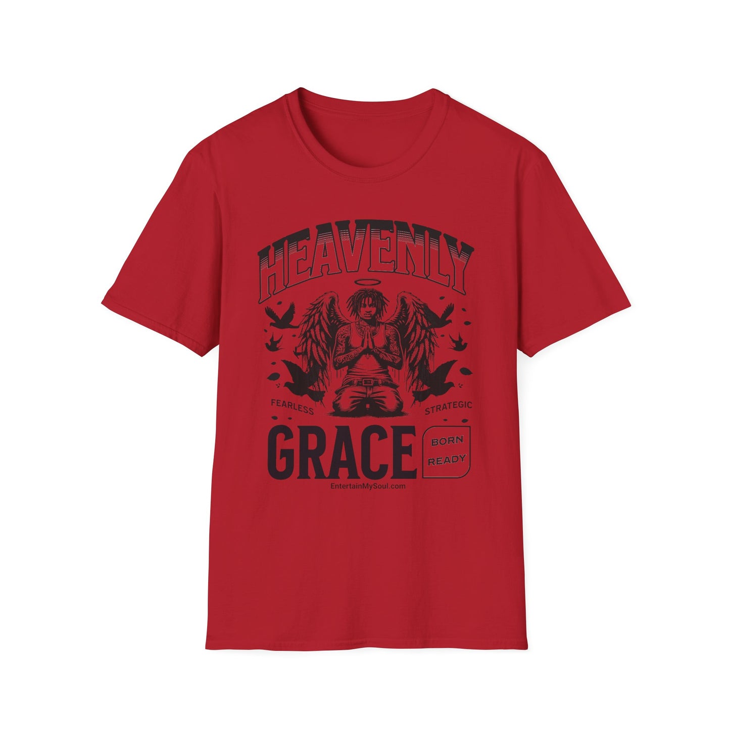 Heavenly Grace Unisex Softstyle T-Shirt | Fearless & Ready Design