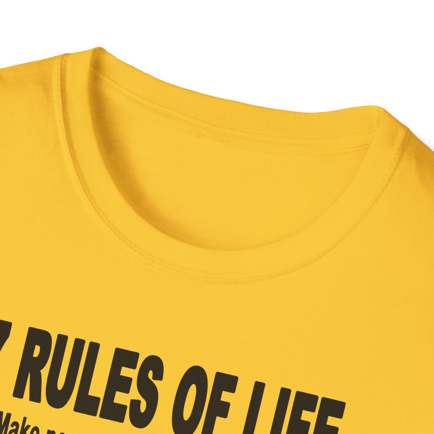 7 Rules of Life Unisex Softstyle T-Shirt
