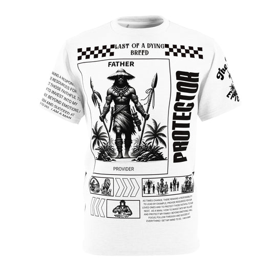 'Last of a Dying Breed' Unisex Cut & Sew Tee - Protector & Provider T-Shirt