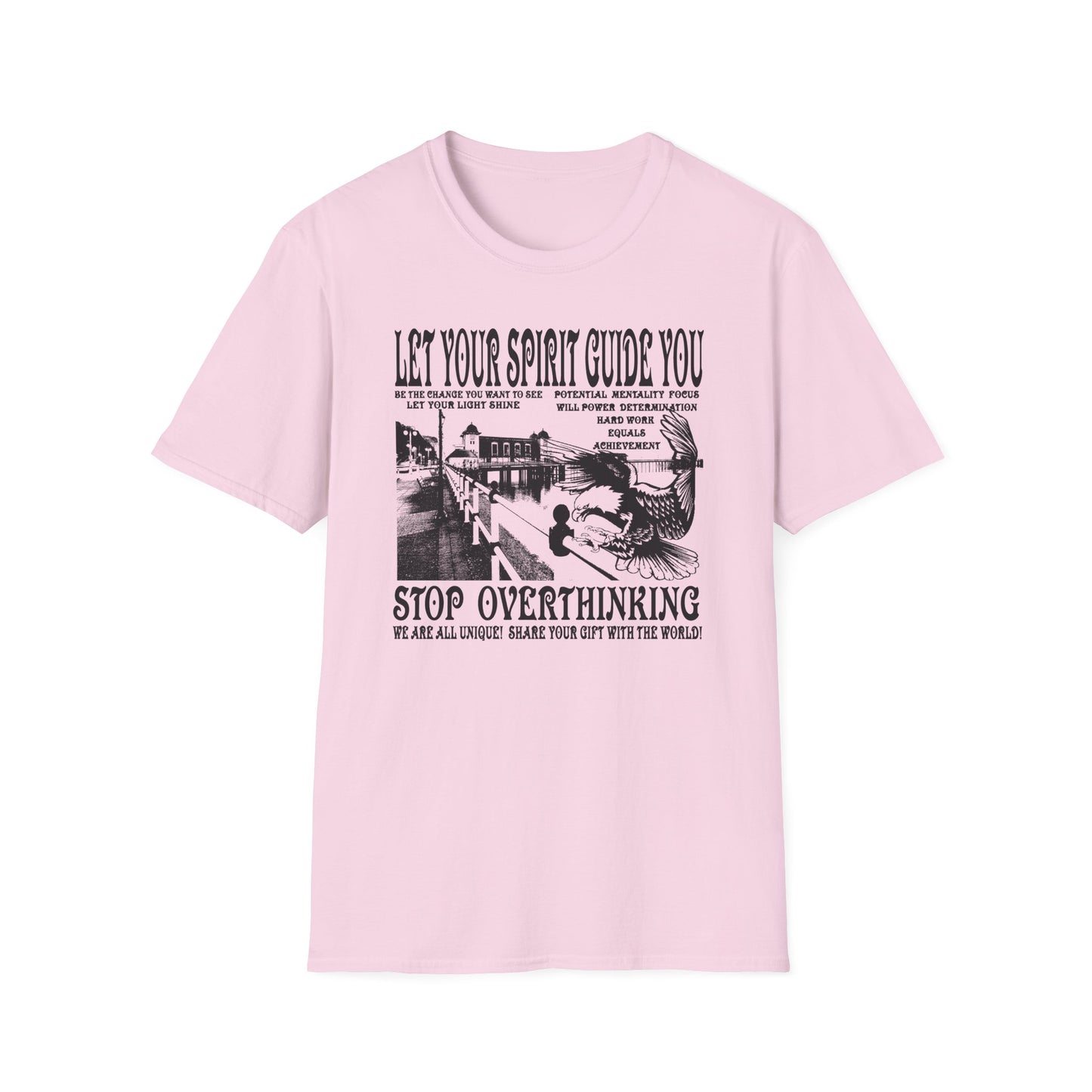 Let Your Spirit Guide You Unisex Softstyle T-Shirt