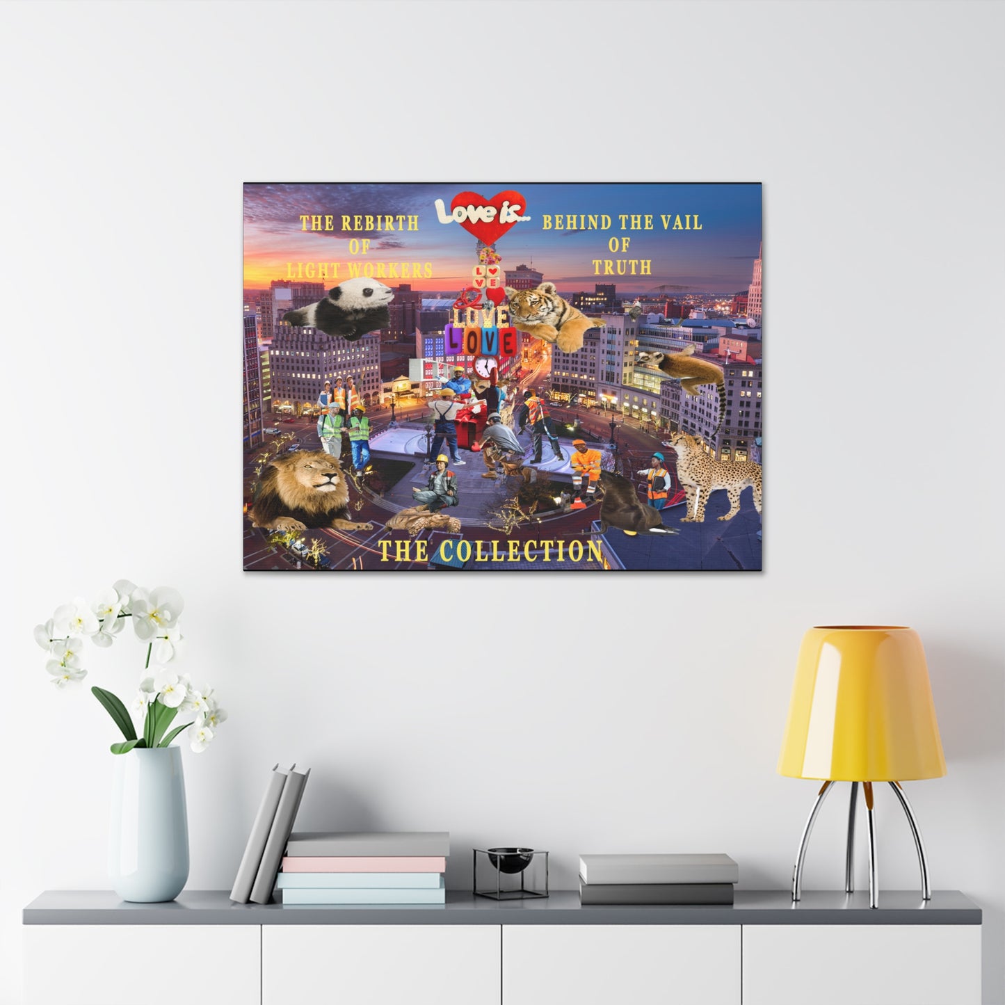 Light Workers Canvas Gallery Wraps