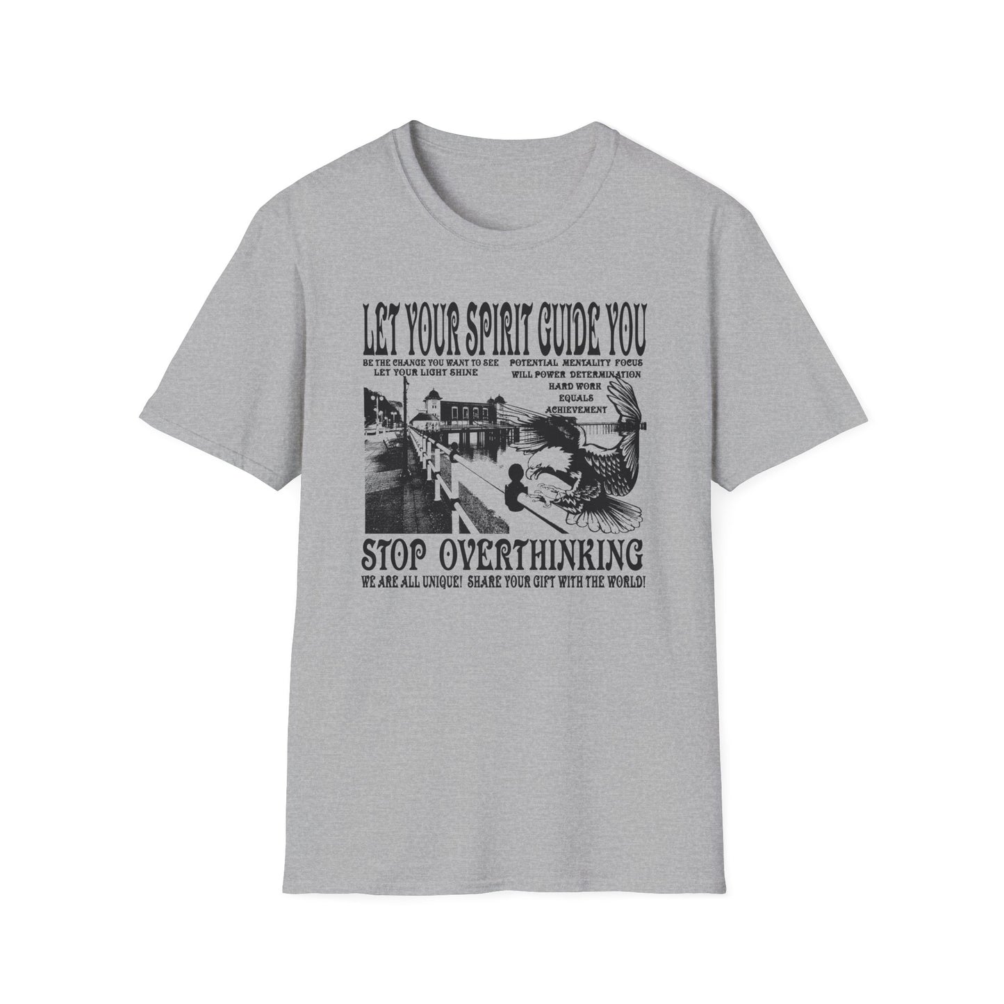 Let Your Spirit Guide You Unisex Softstyle T-Shirt