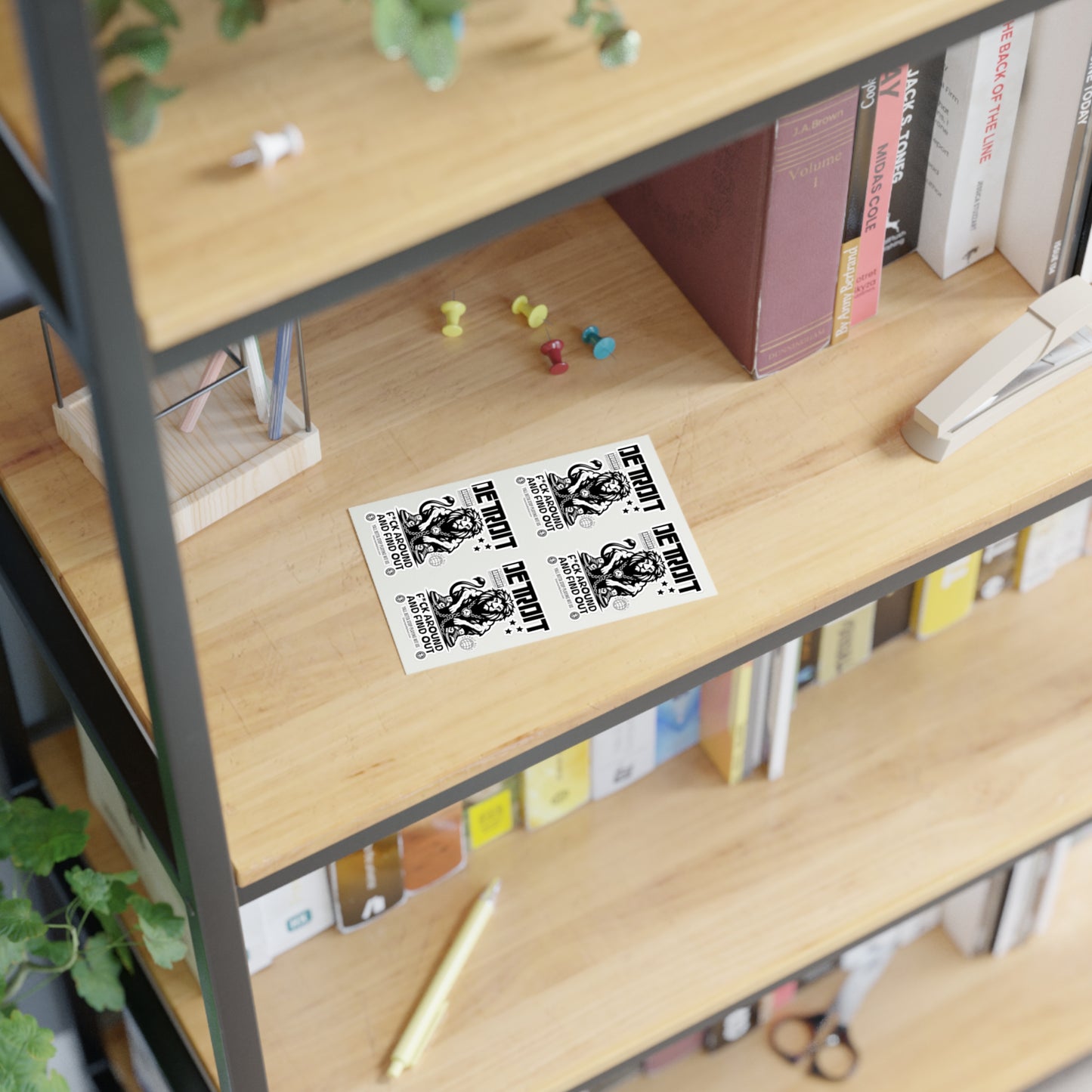 F*ck Around and Find Out Sticker Sheets - Urban Decor, Gift for Collectors, Custom Stickers for Scrapbooking, Laptop, & More