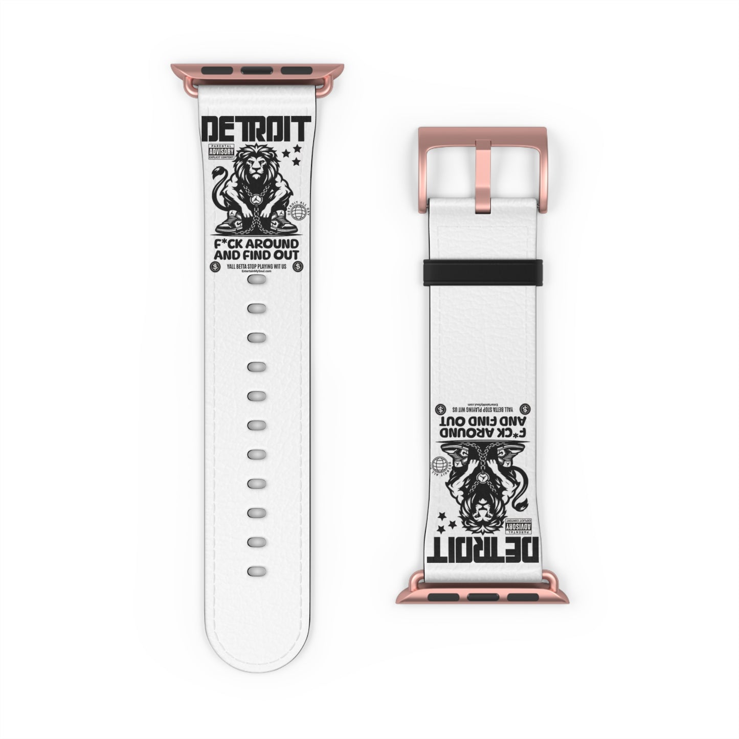 F*ck Around and Find Out Watch Band - Custom Sports Band, Gift for Him, Stylish Accessory, Fitness Tracker Band, Unique Watch Strap