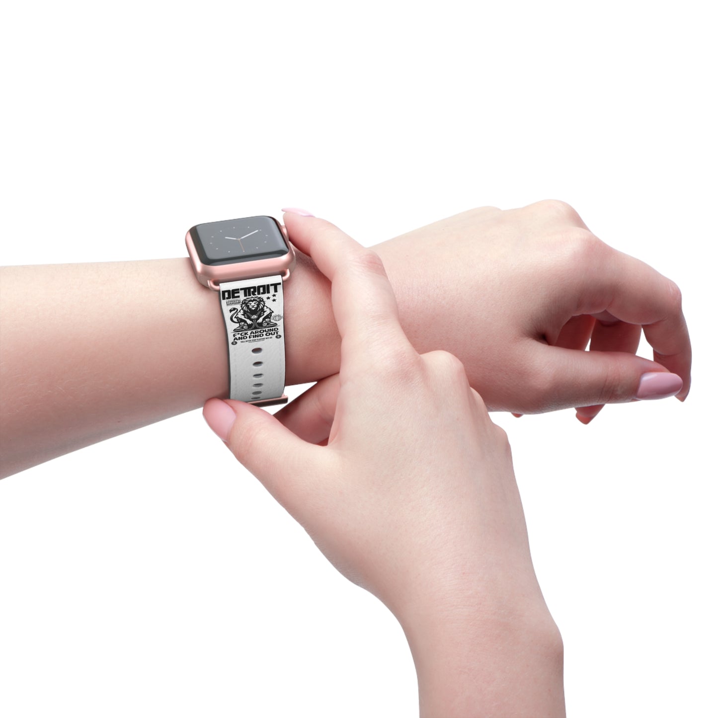 F*ck Around and Find Out Watch Band - Custom Sports Band, Gift for Him, Stylish Accessory, Fitness Tracker Band, Unique Watch Strap