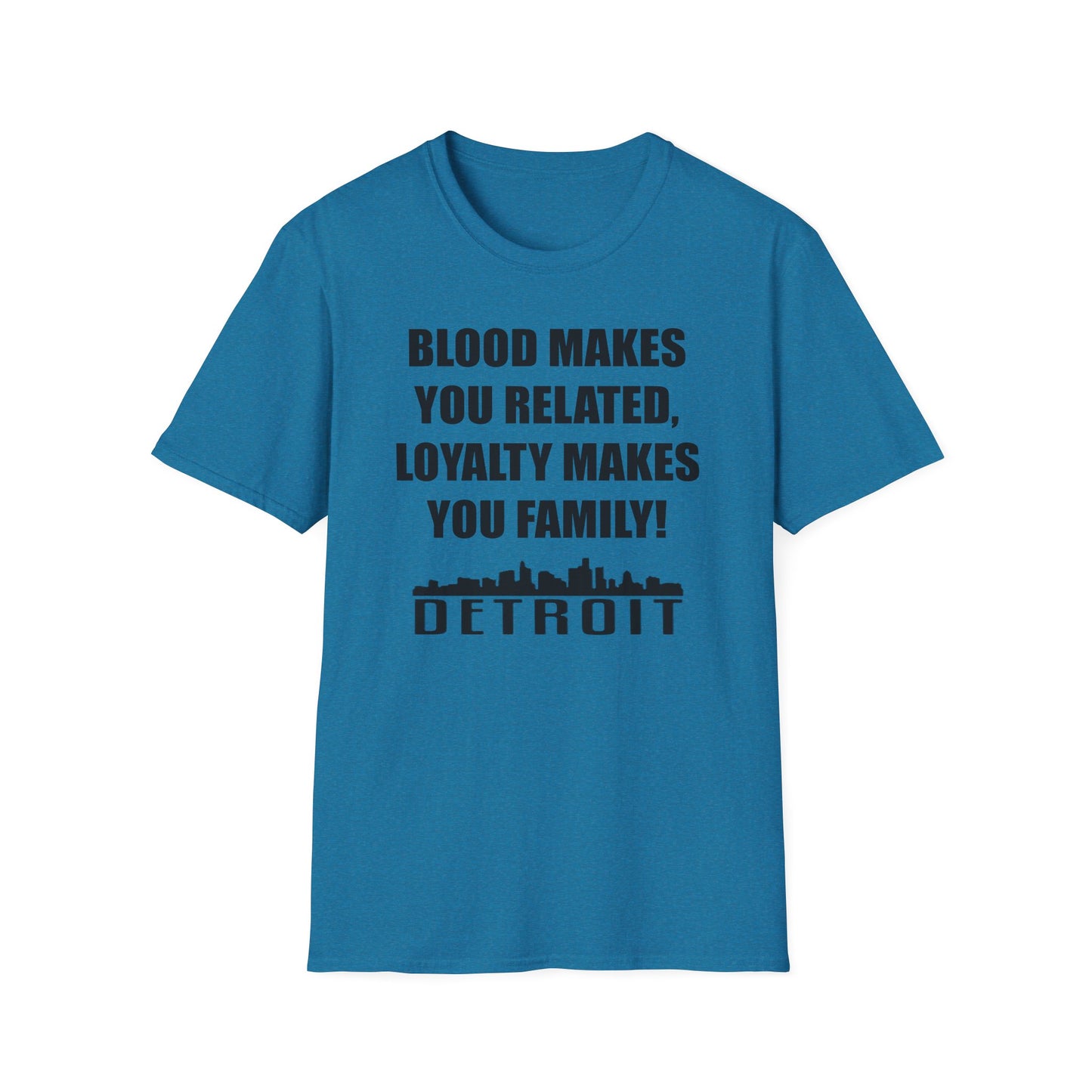Blood Makes You Related T-Shirt - Unisex Softstyle Tee