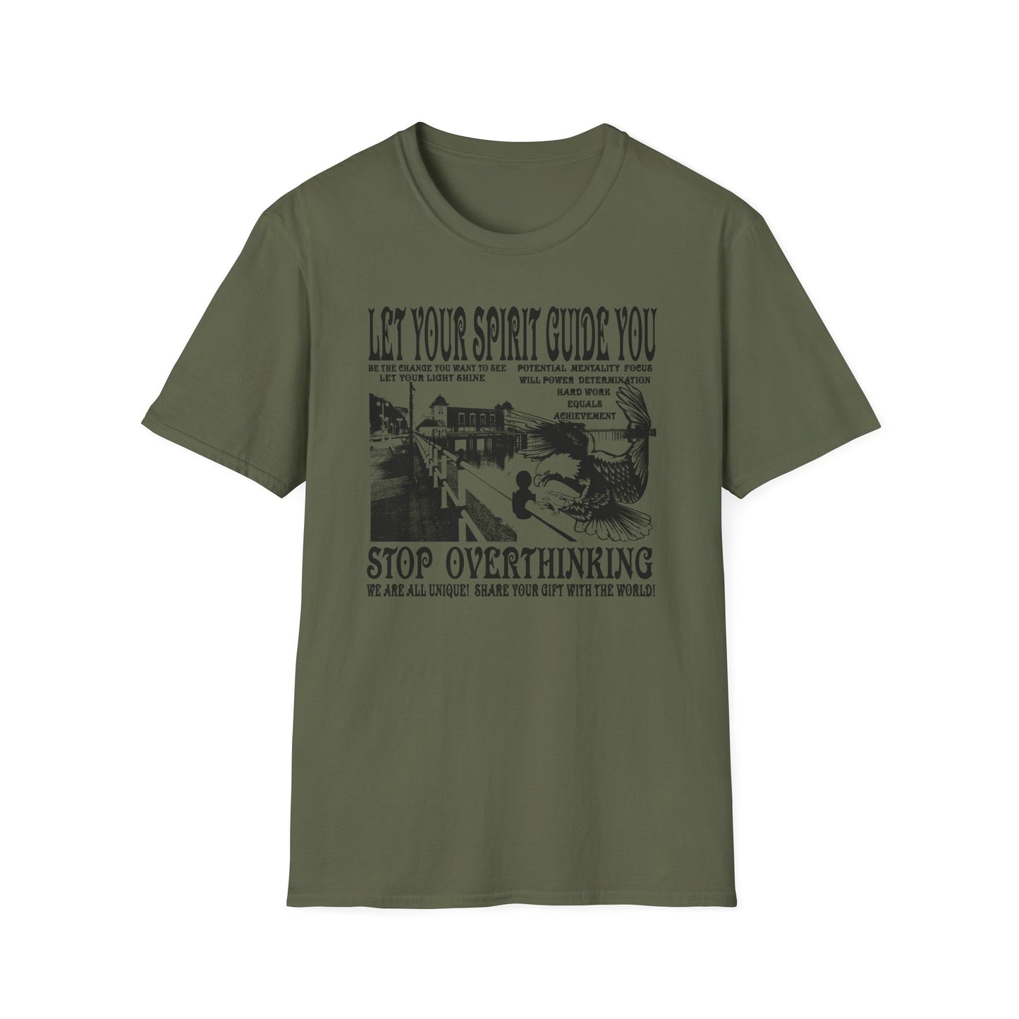 Let Your Spirit Guide You Unisex Softstyle T-Shirt