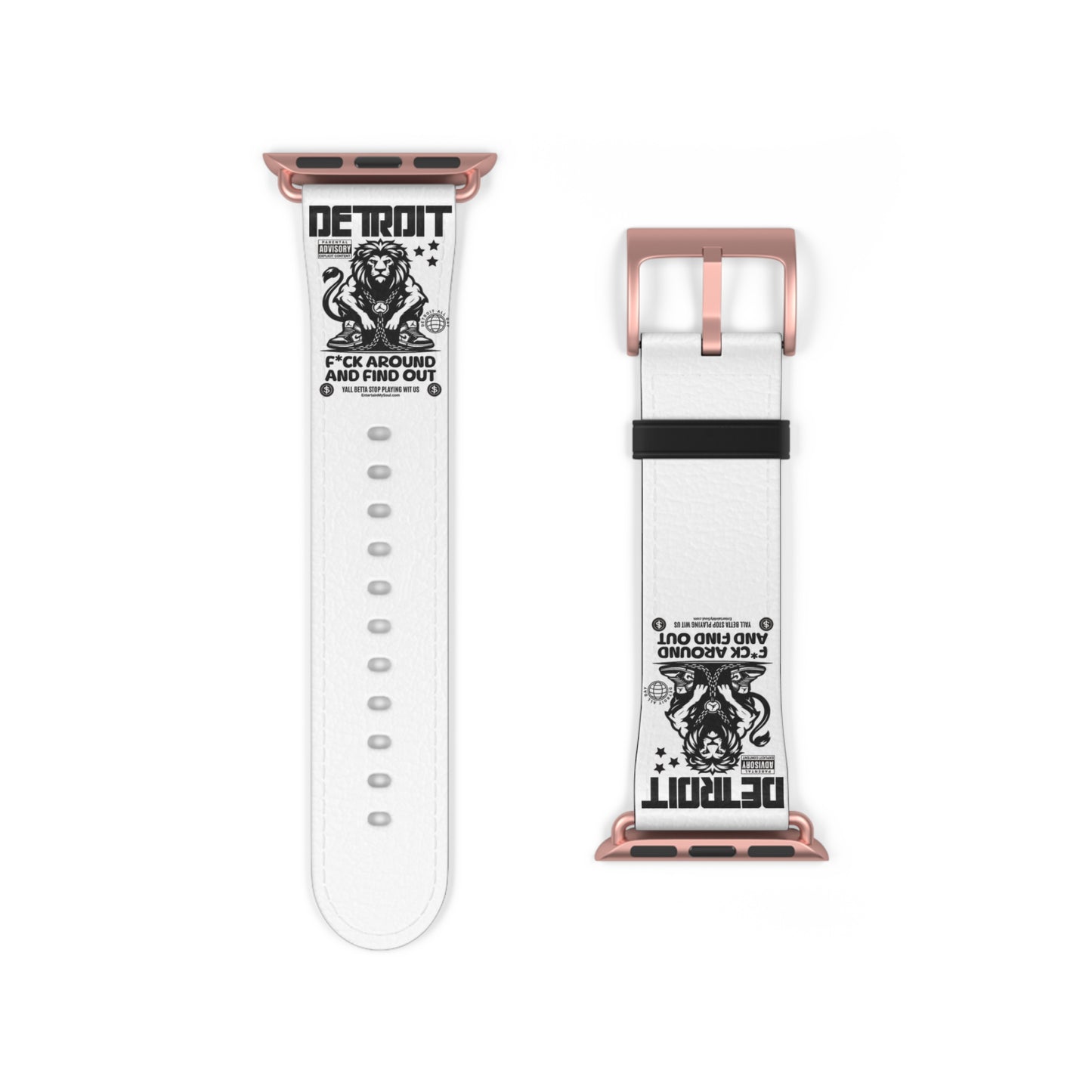 F*ck Around and Find Out Watch Band - Custom Sports Band, Gift for Him, Stylish Accessory, Fitness Tracker Band, Unique Watch Strap