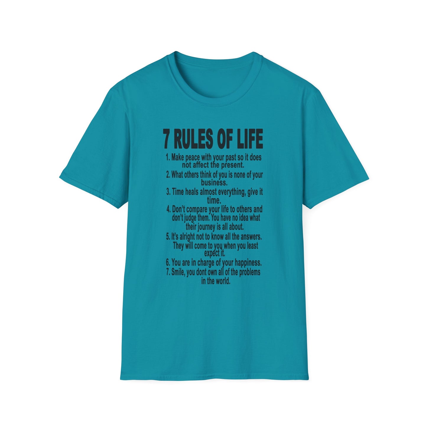 7 Rules of Life Unisex Softstyle T-Shirt