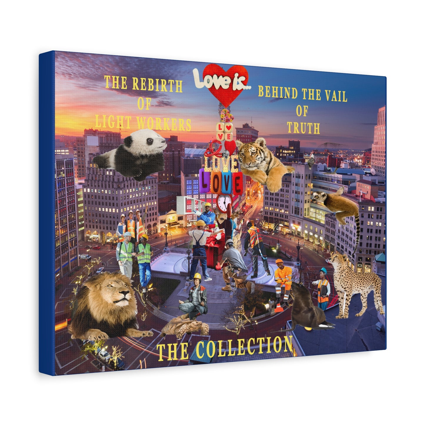 Light Workers Matte Canvas, Stretched, 1.25"