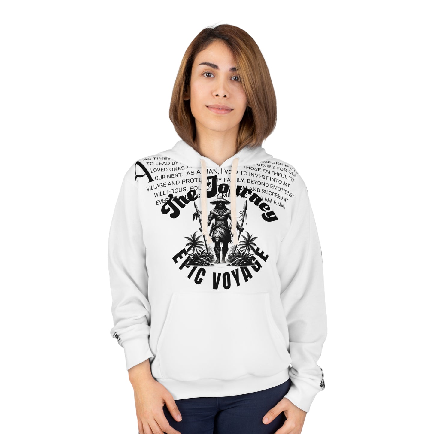 Epic Voyage Unisex Pullover Hoodie - Father's Protector Design