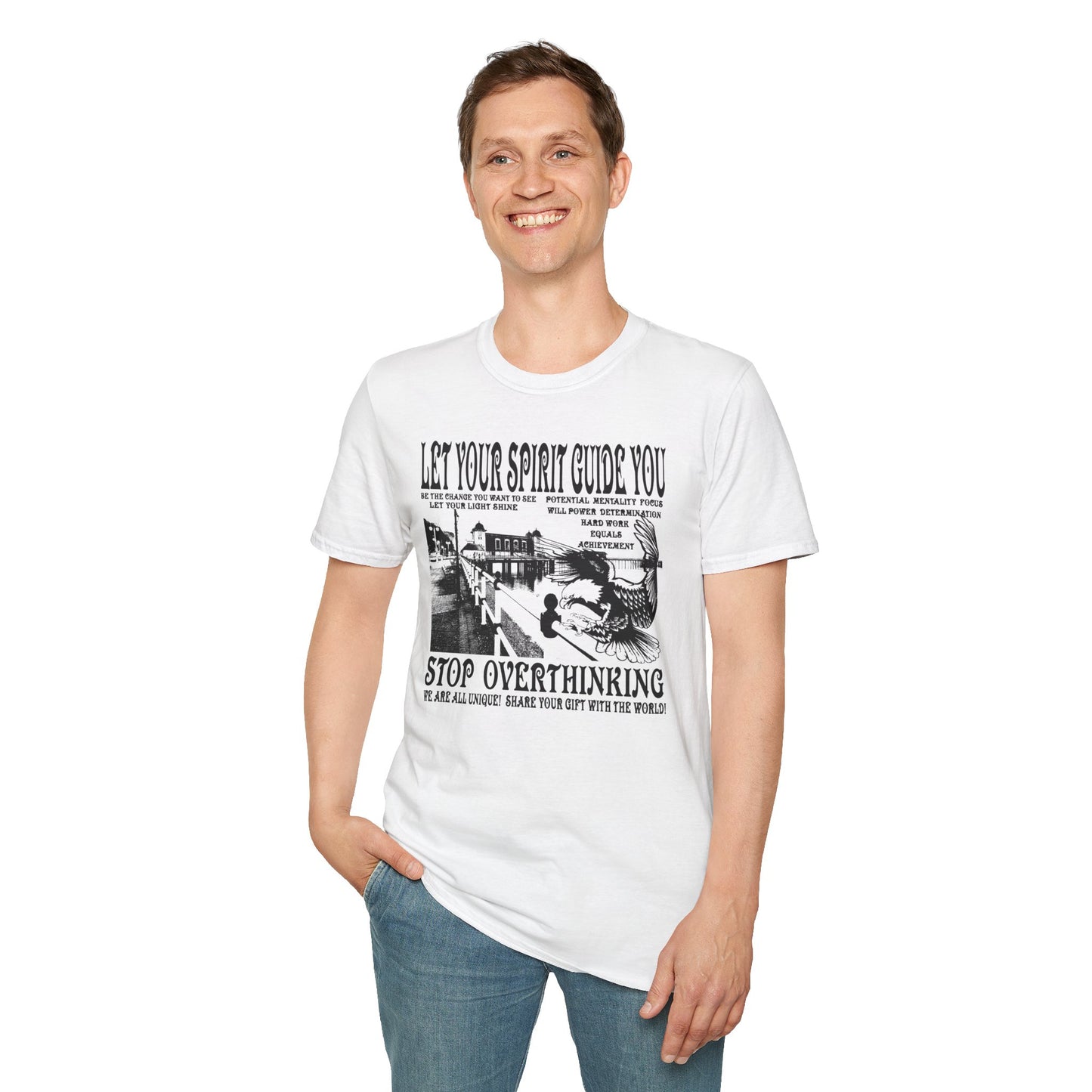 Let Your Spirit Guide You Unisex Softstyle T-Shirt
