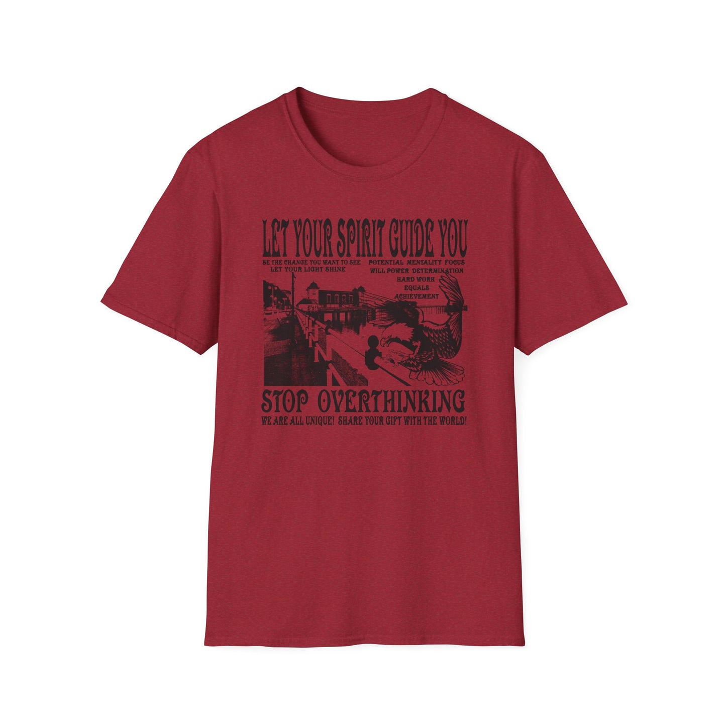 Let Your Spirit Guide You Unisex Softstyle T-Shirt