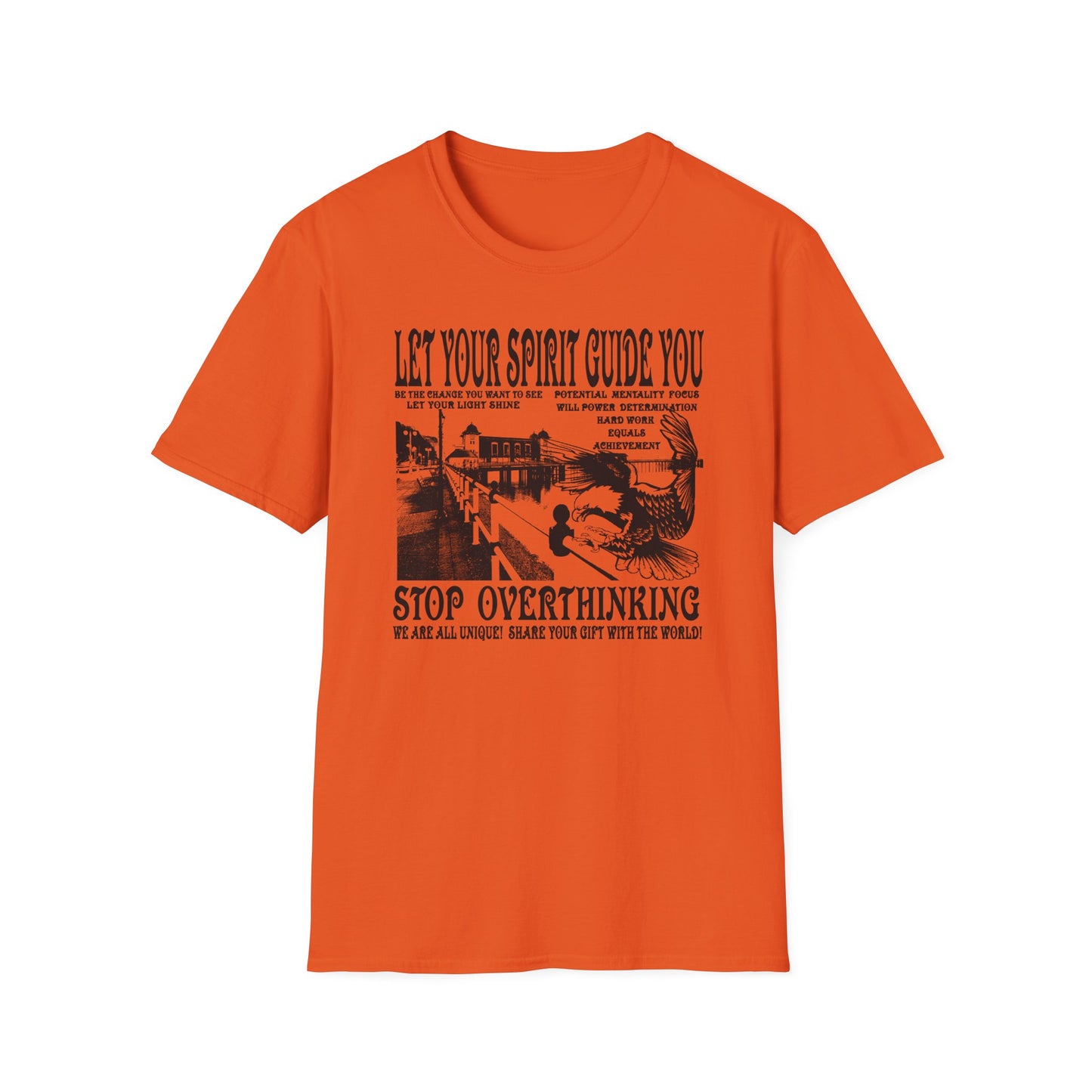 Let Your Spirit Guide You Unisex Softstyle T-Shirt