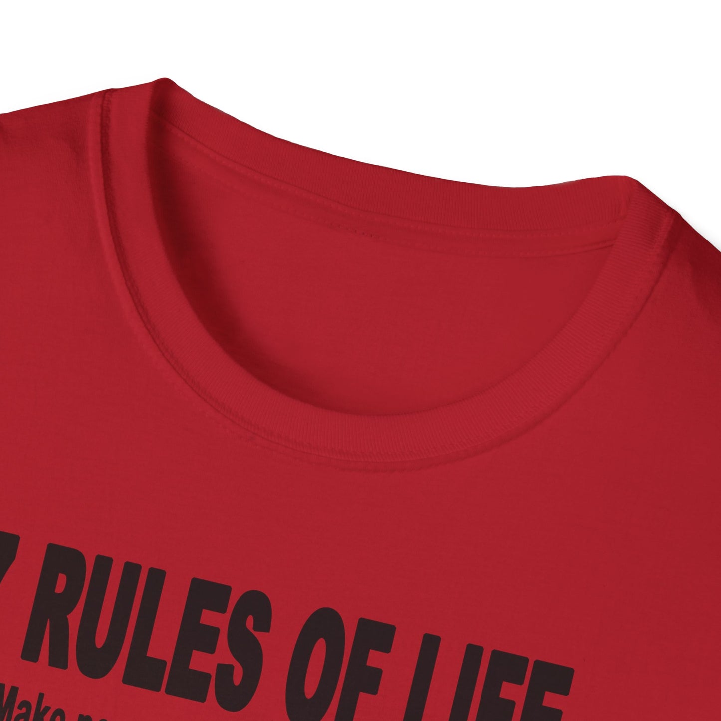 7 Rules of Life Unisex Softstyle T-Shirt