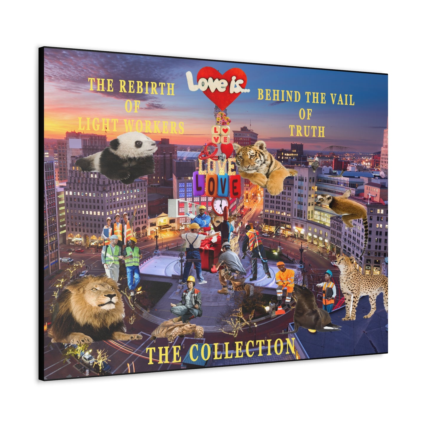 Light Workers Canvas Gallery Wraps
