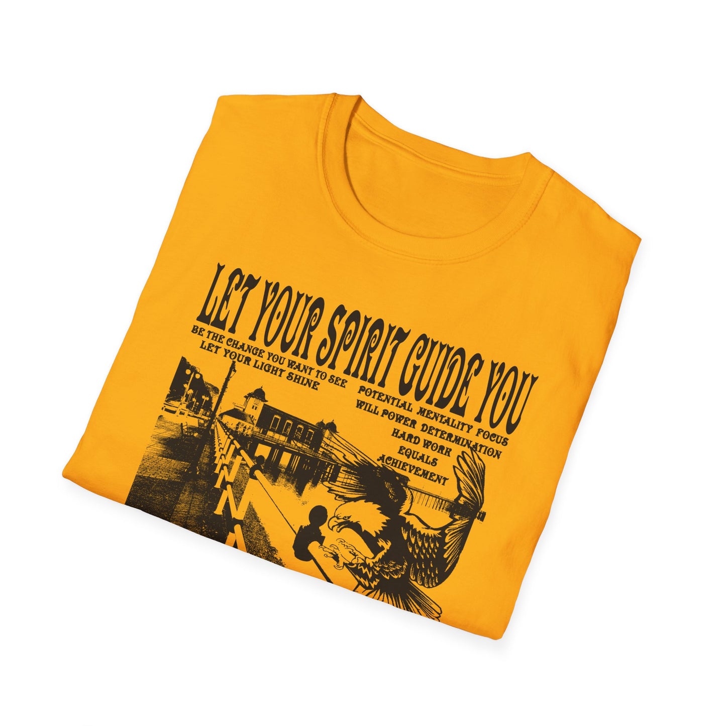 Let Your Spirit Guide You Unisex Softstyle T-Shirt
