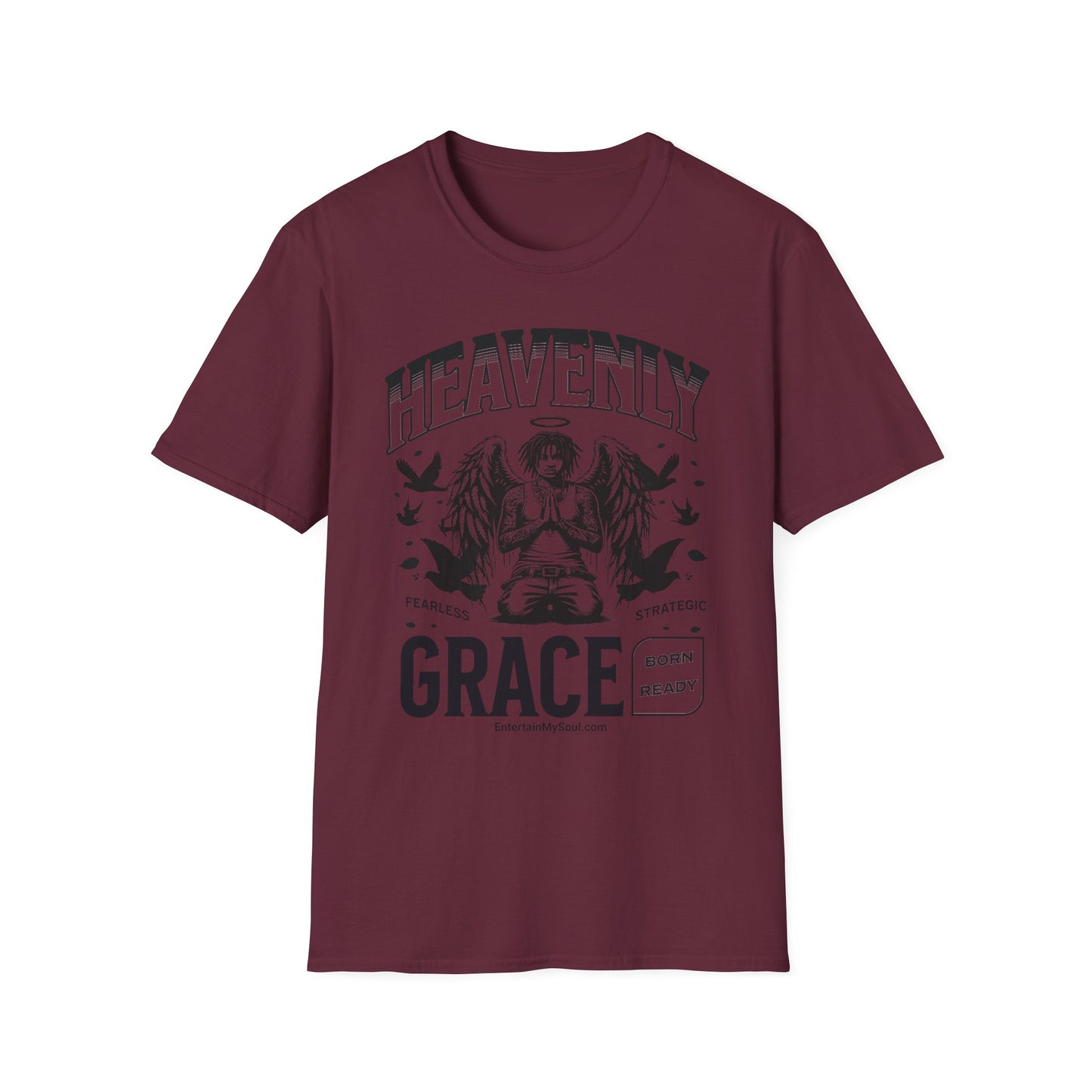 Heavenly Grace Unisex Softstyle T-Shirt | Fearless & Ready Design