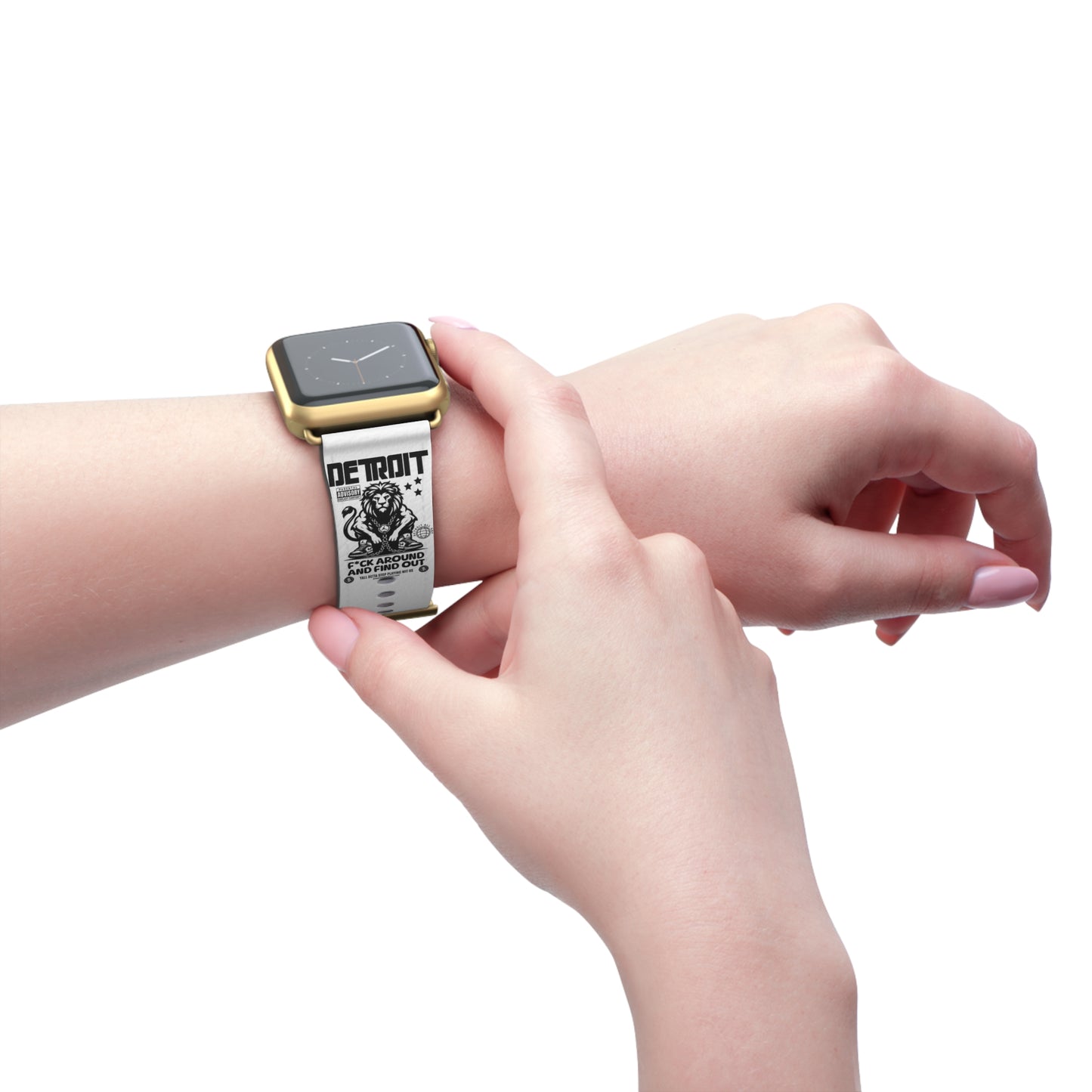 F*ck Around and Find Out Watch Band - Custom Sports Band, Gift for Him, Stylish Accessory, Fitness Tracker Band, Unique Watch Strap