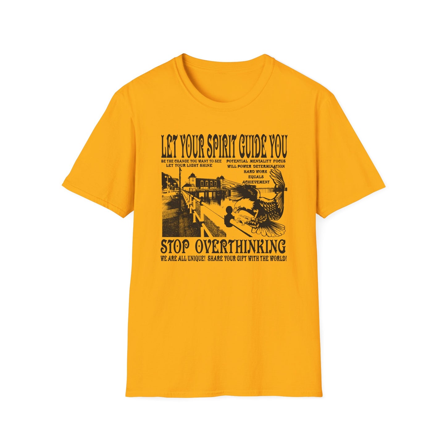 Let Your Spirit Guide You Unisex Softstyle T-Shirt