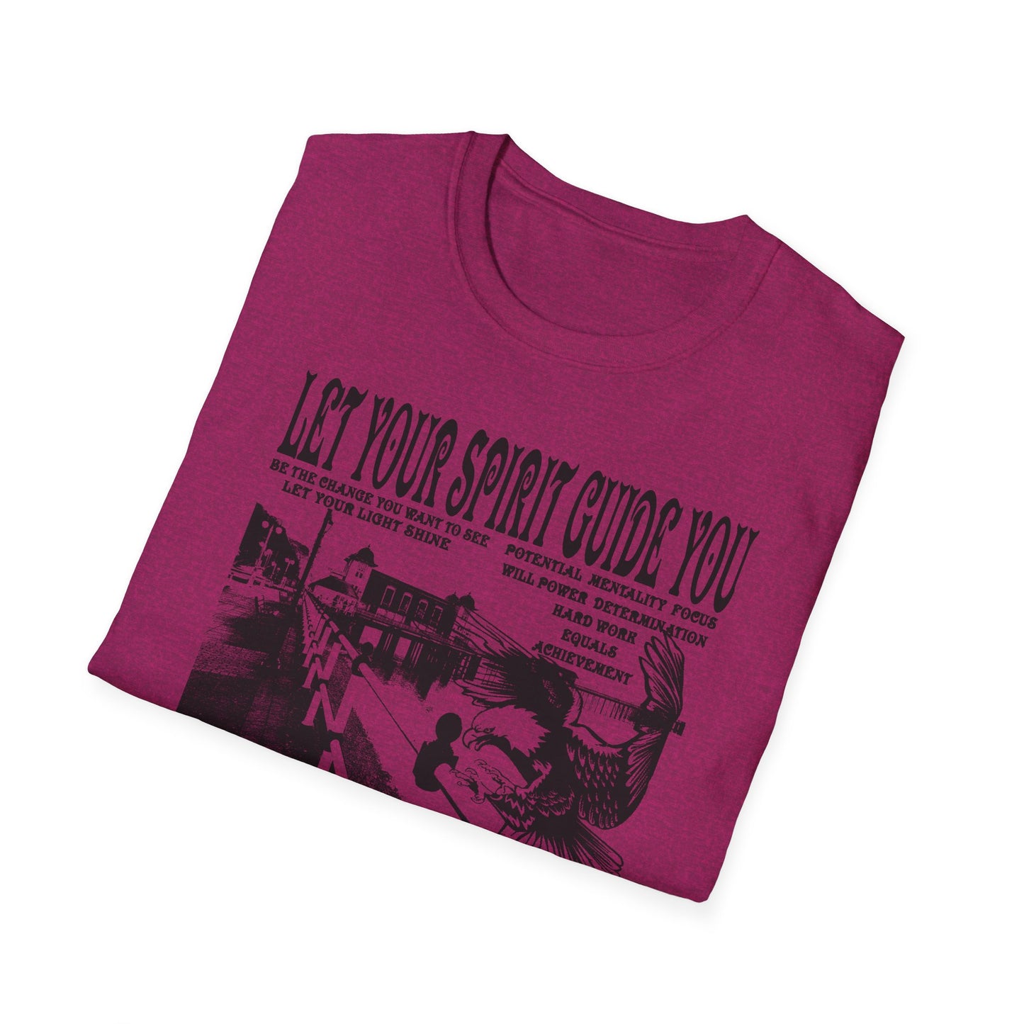 Let Your Spirit Guide You Unisex Softstyle T-Shirt