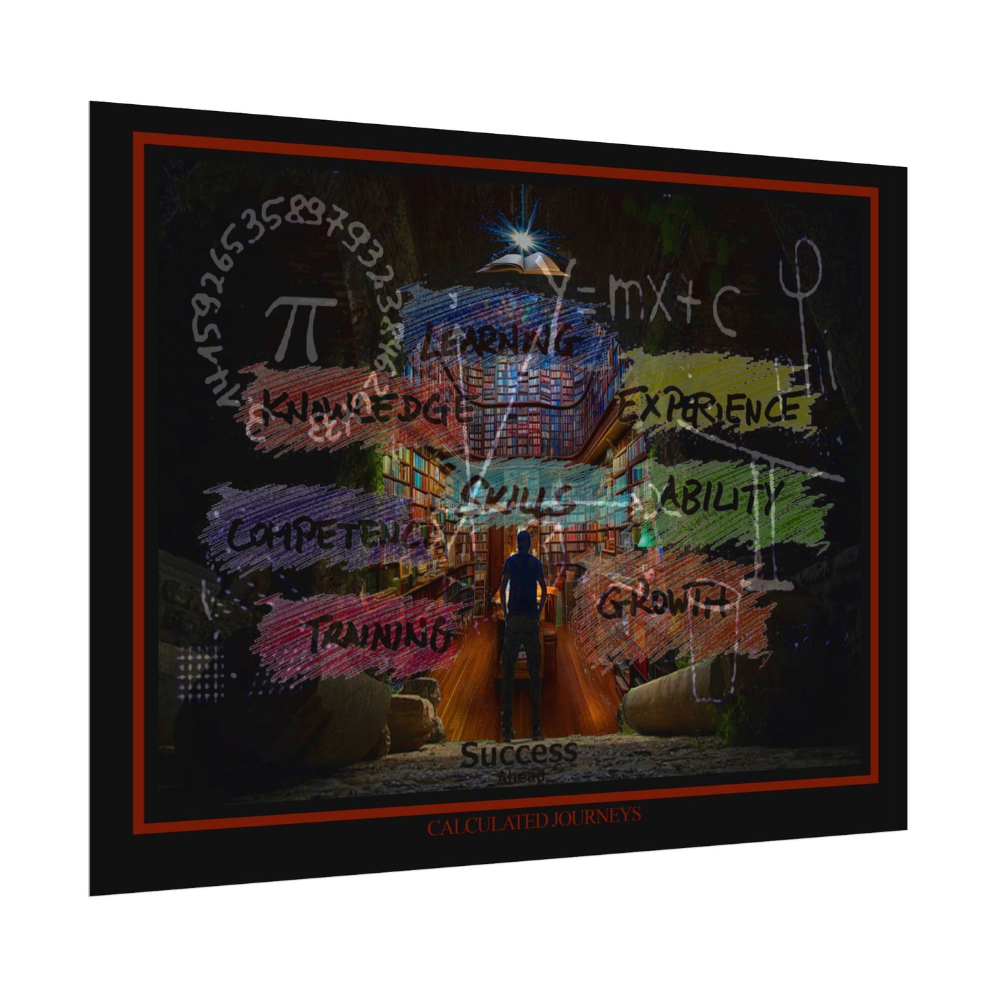 Calculated Journeys Rolled Posters