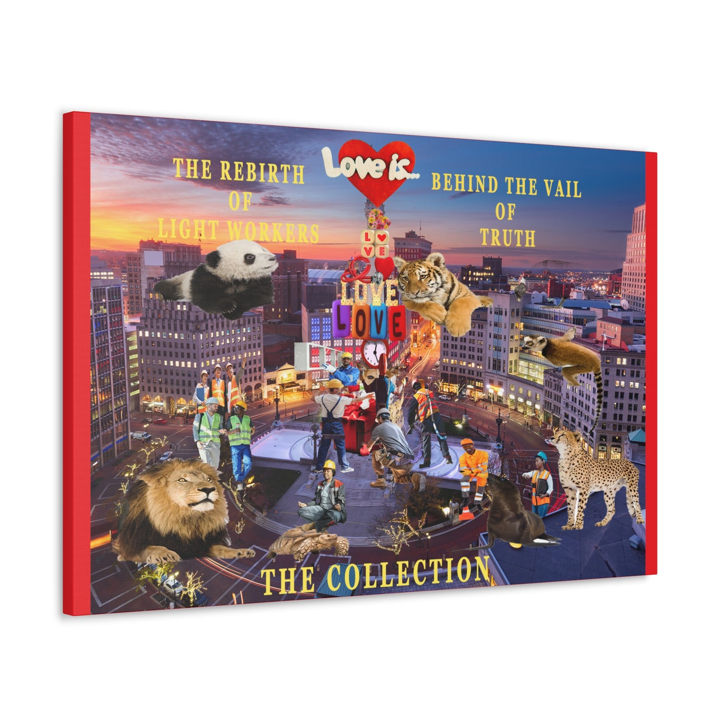 Light Workers Canvas Gallery Wraps