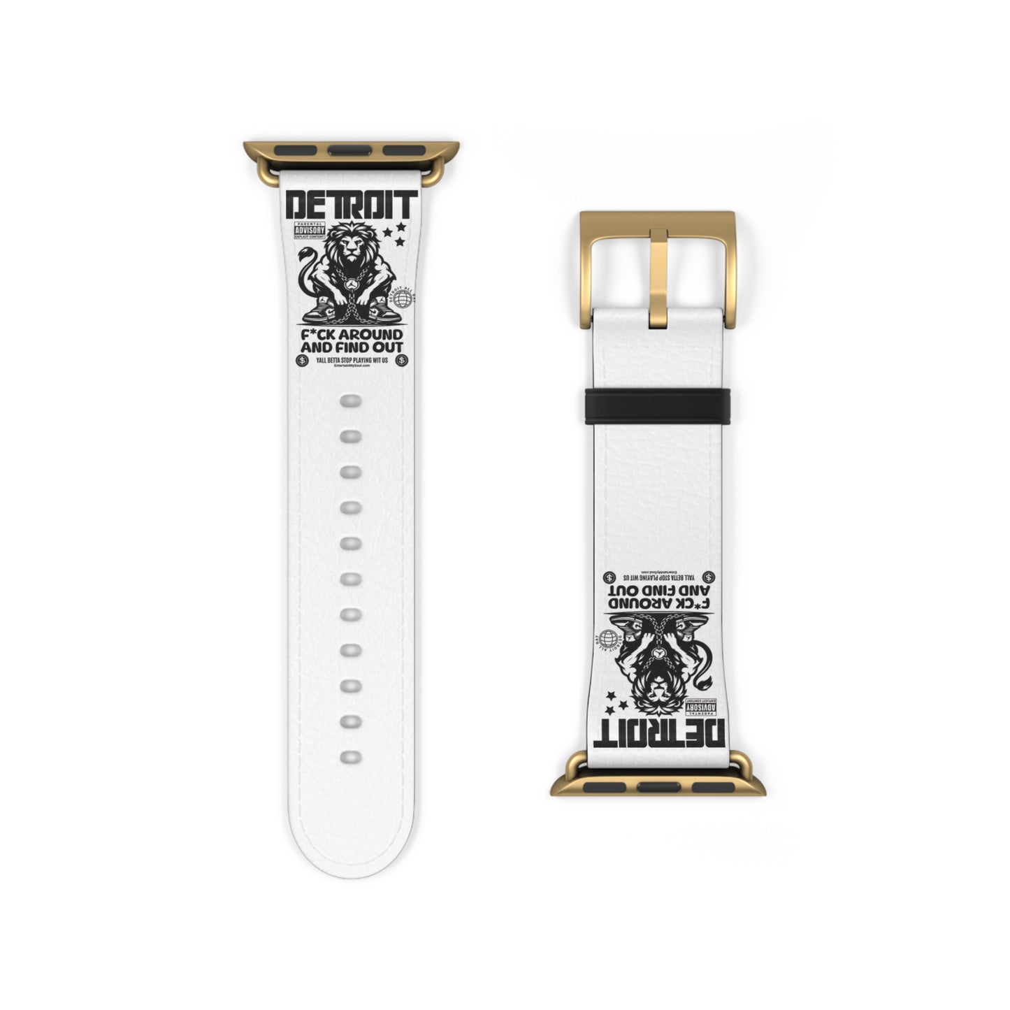 F*ck Around and Find Out Watch Band - Custom Sports Band, Gift for Him, Stylish Accessory, Fitness Tracker Band, Unique Watch Strap