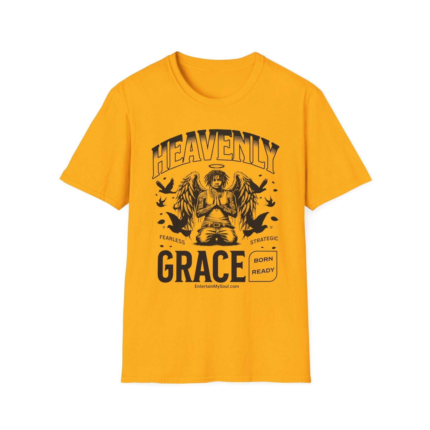 Heavenly Grace Unisex Softstyle T-Shirt | Fearless & Ready Design