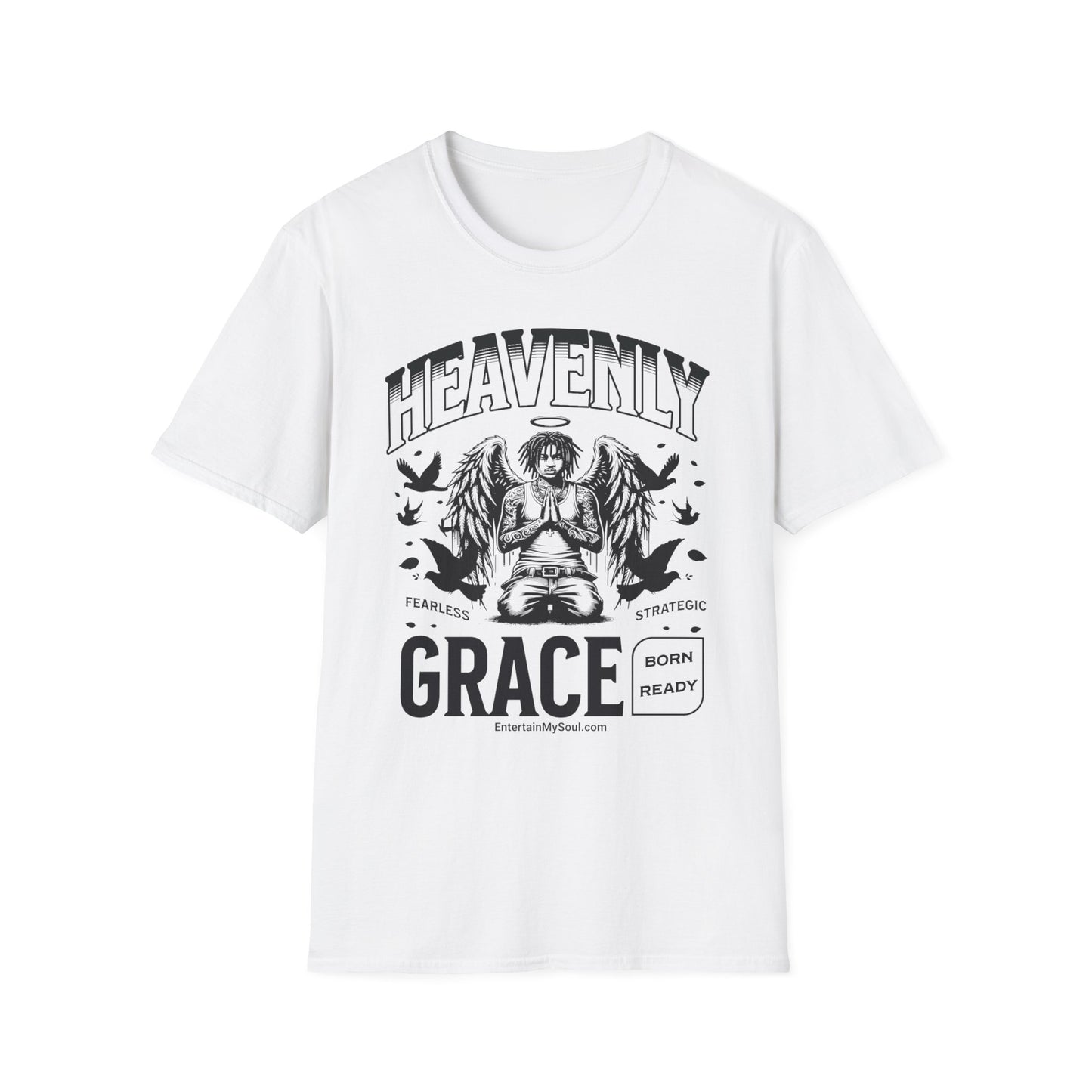 Heavenly Grace Unisex Softstyle T-Shirt | Fearless & Ready Design