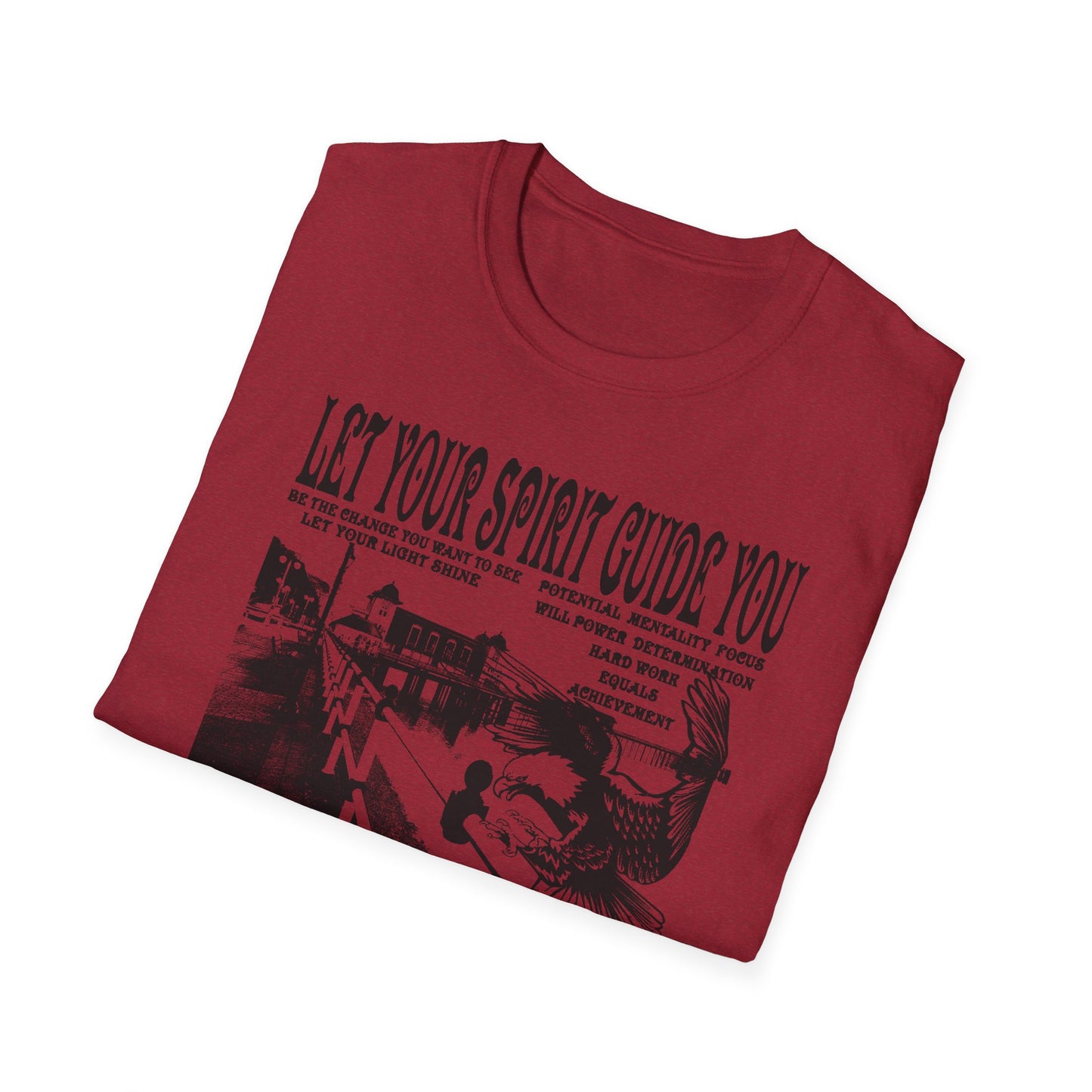 Let Your Spirit Guide You Unisex Softstyle T-Shirt